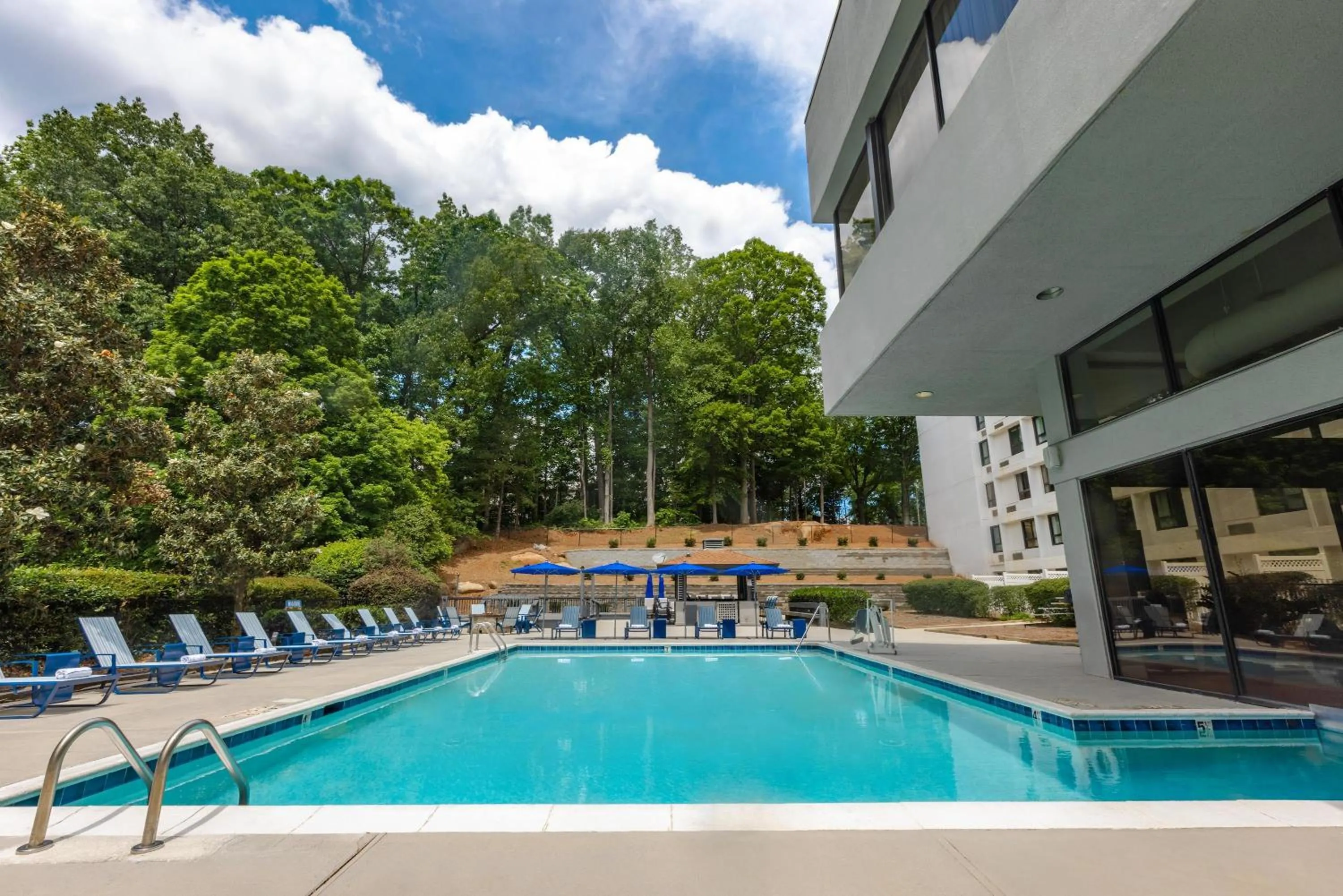 Pool view in Sonesta Charlotte Lower South End