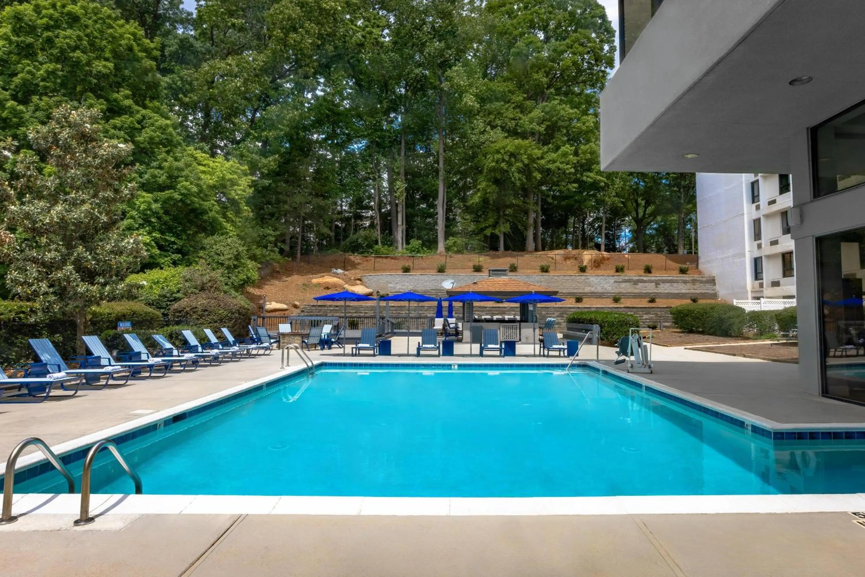 Pool view in Sonesta Charlotte Lower South End