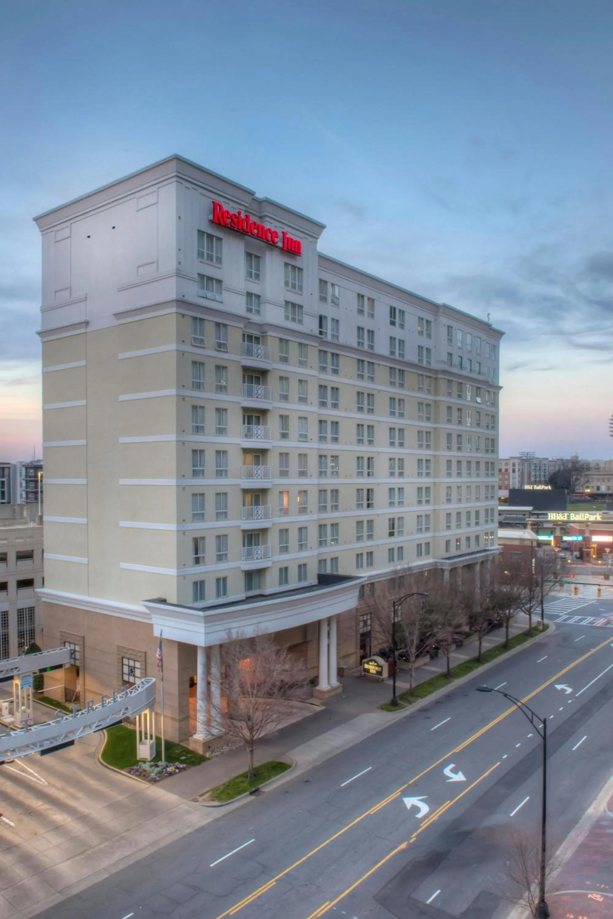 Property building in Residence Inn Charlotte Uptown