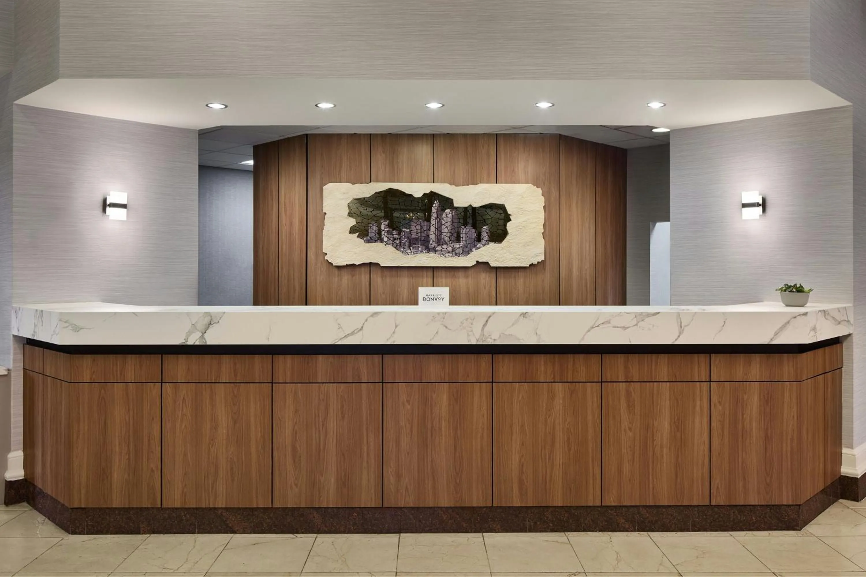 Lobby or reception in Residence Inn Charlotte Uptown