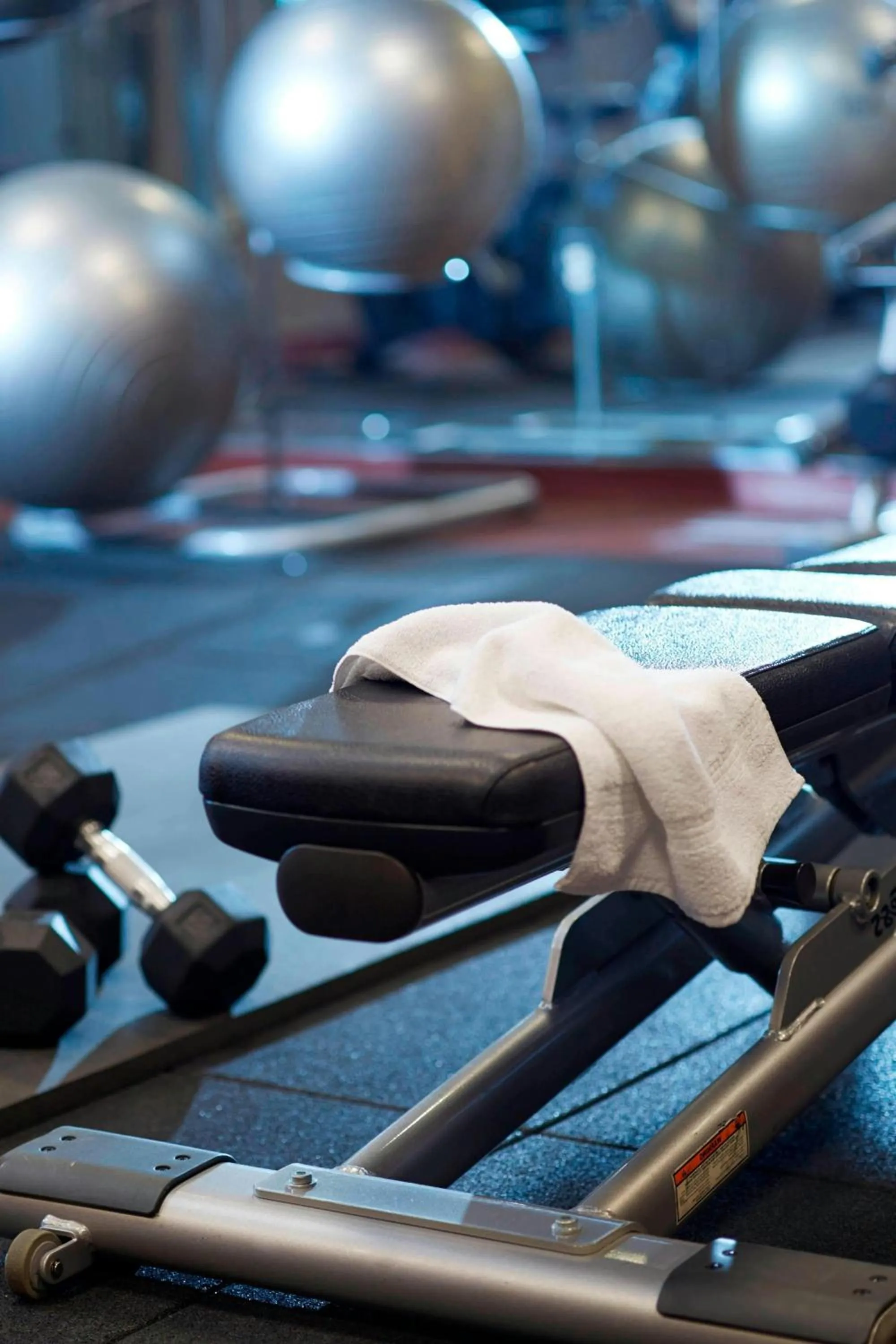 Fitness centre/facilities in Columbus Airport Marriott