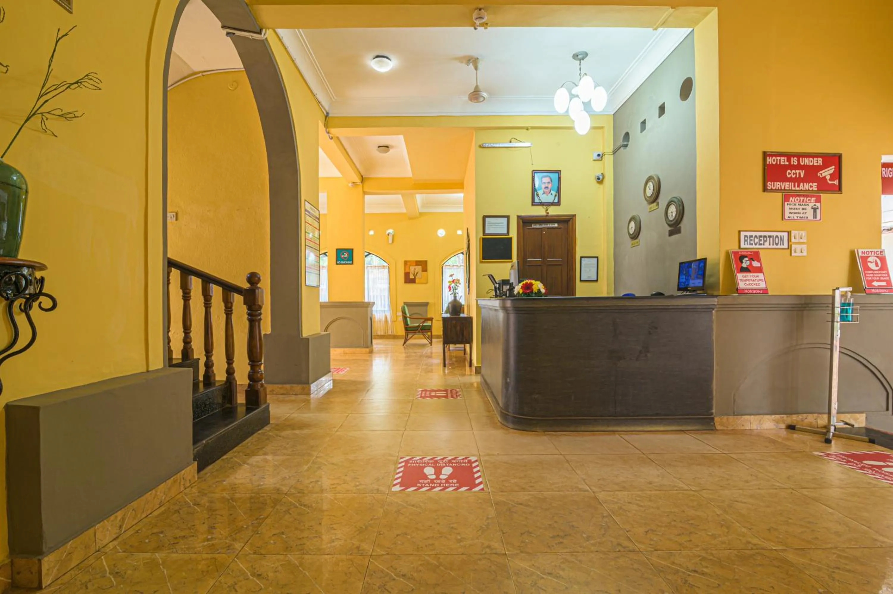 Lobby or reception in The Horizon