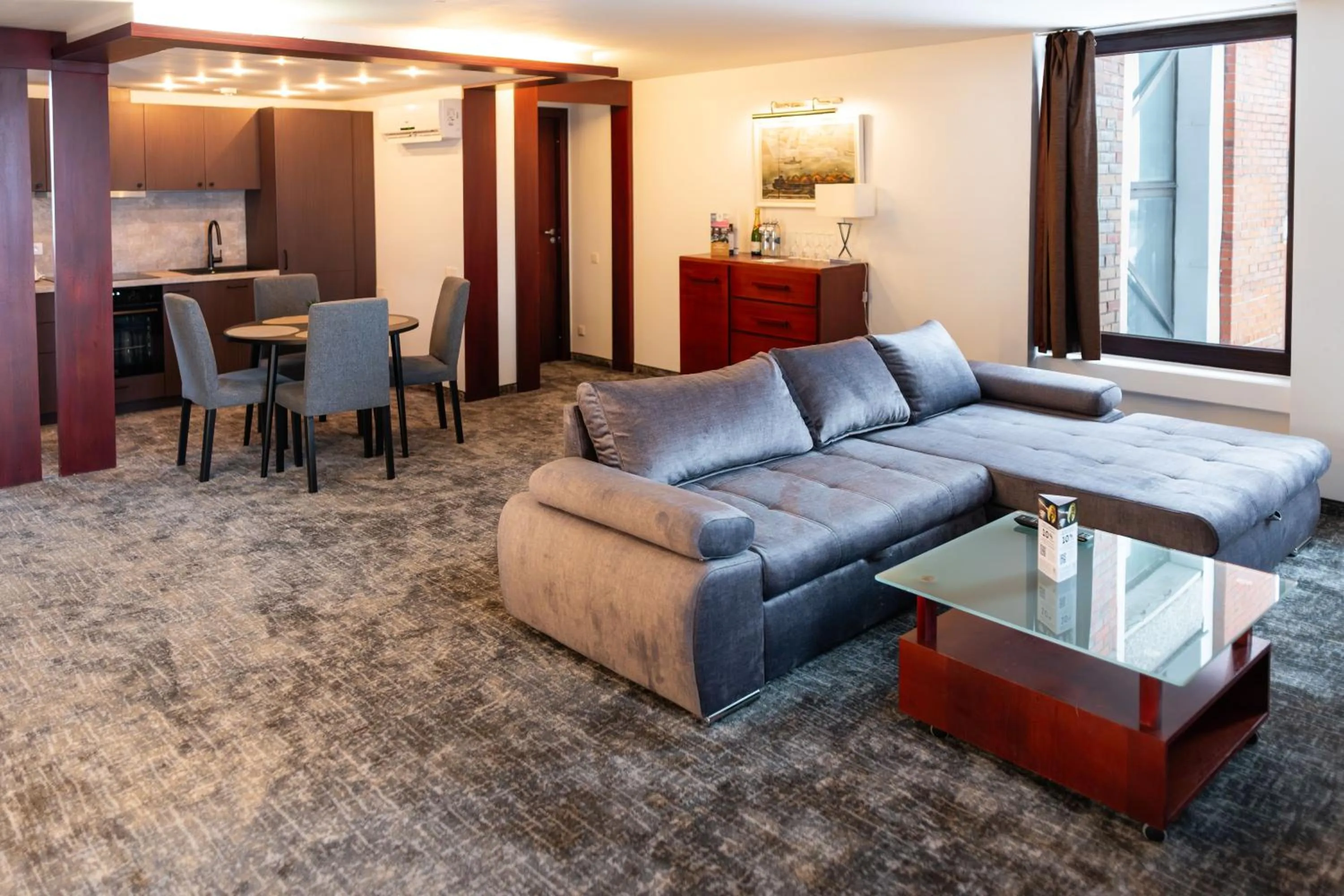 Living room in Amberton Hotel Klaipeda