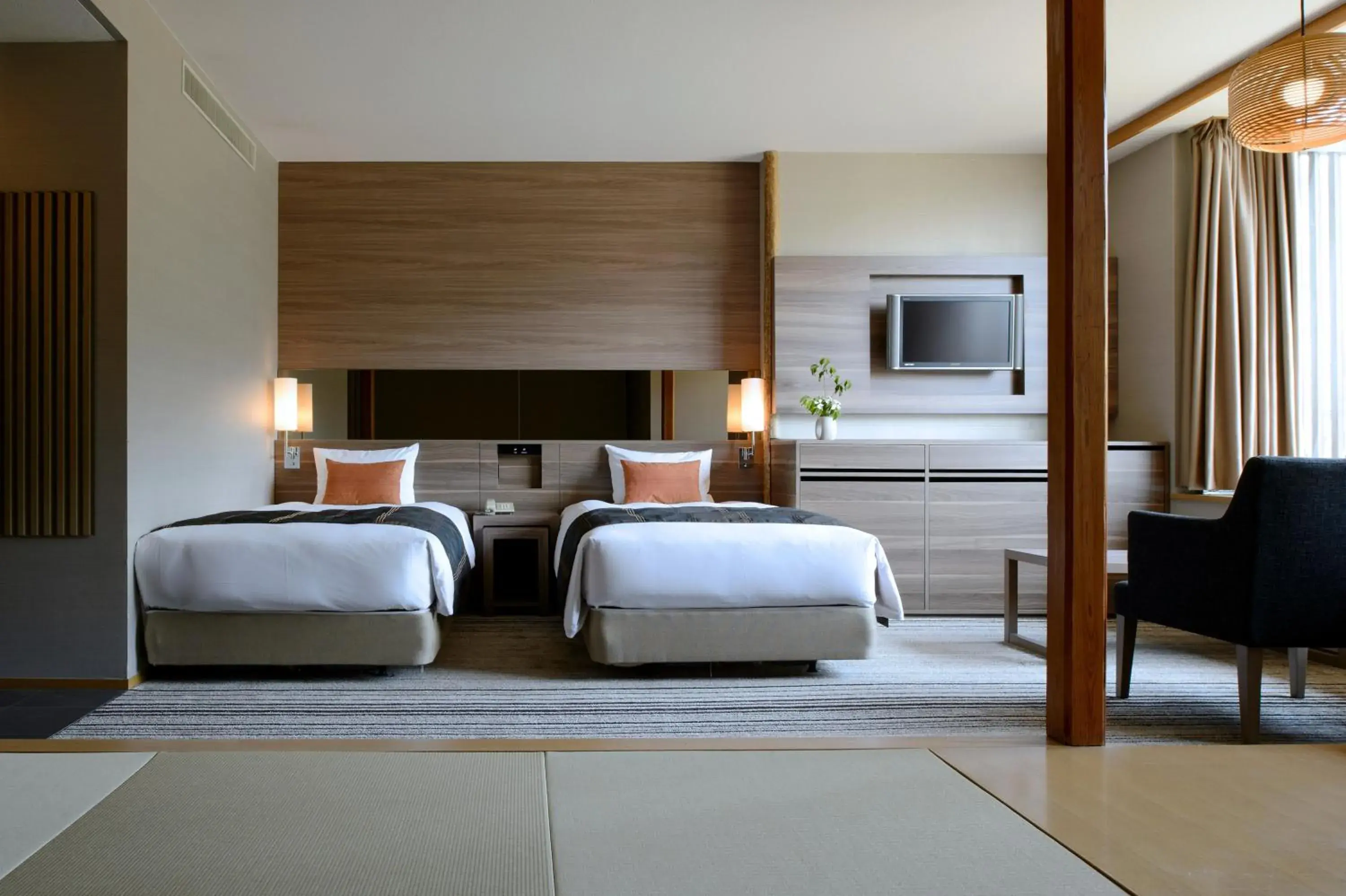 Standard Room with Tatami Area and Mountain View - Non-Smoking in Miyajima Grand Hotel Arimoto Standard Room with Tatami Area and Mountain View - Non-Smoking in Miyajima Grand Hotel Arimoto