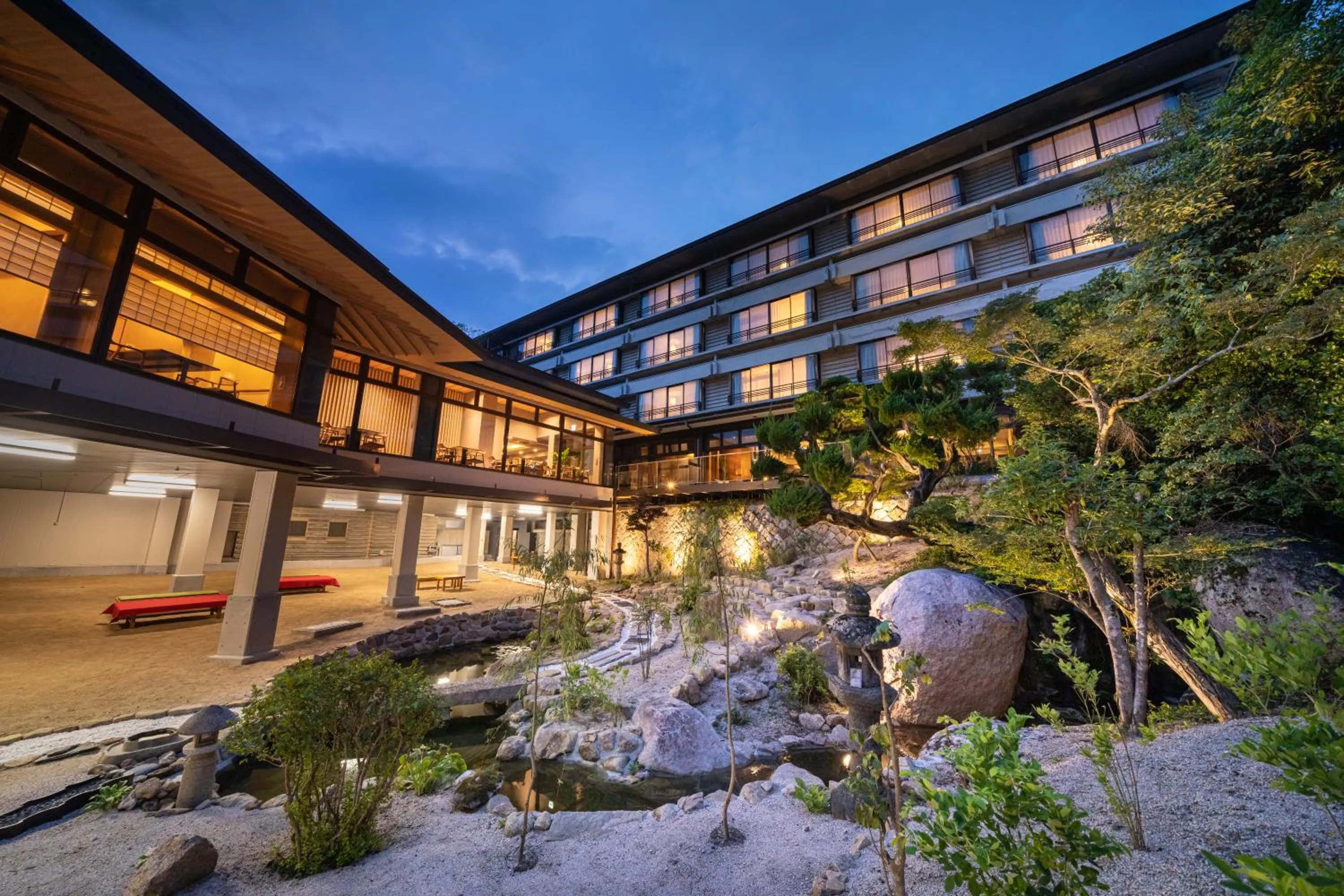 Property building in Miyajima Grand Hotel Arimoto