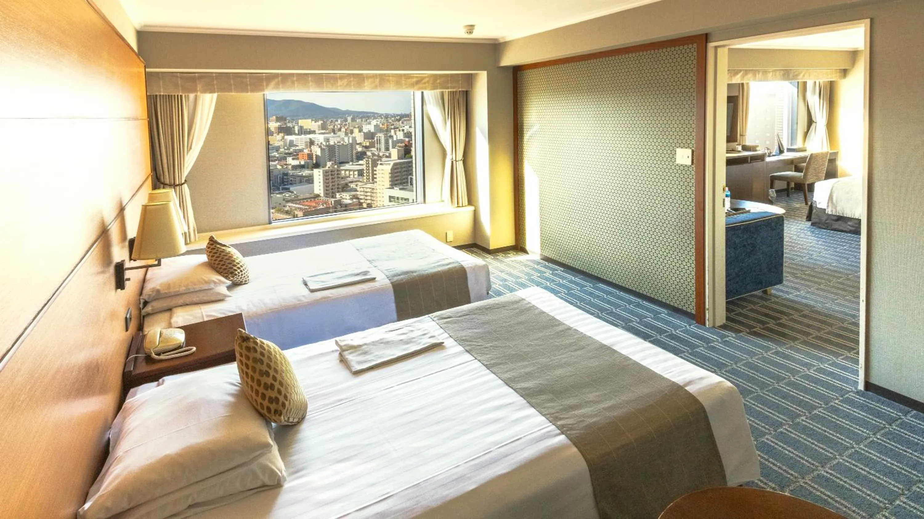 Photo of the whole room, Bed in Premier Hotel Nakajima Park Sapporo