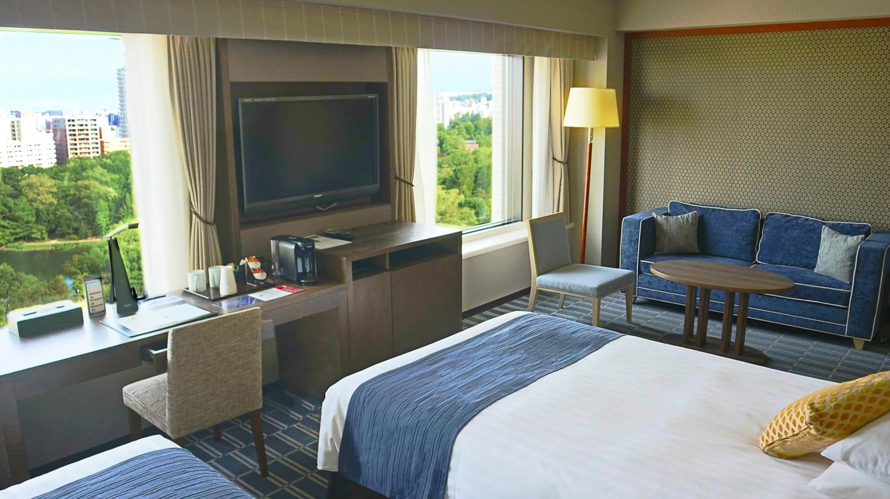 Photo of the whole room, Bed in Premier Hotel Nakajima Park Sapporo