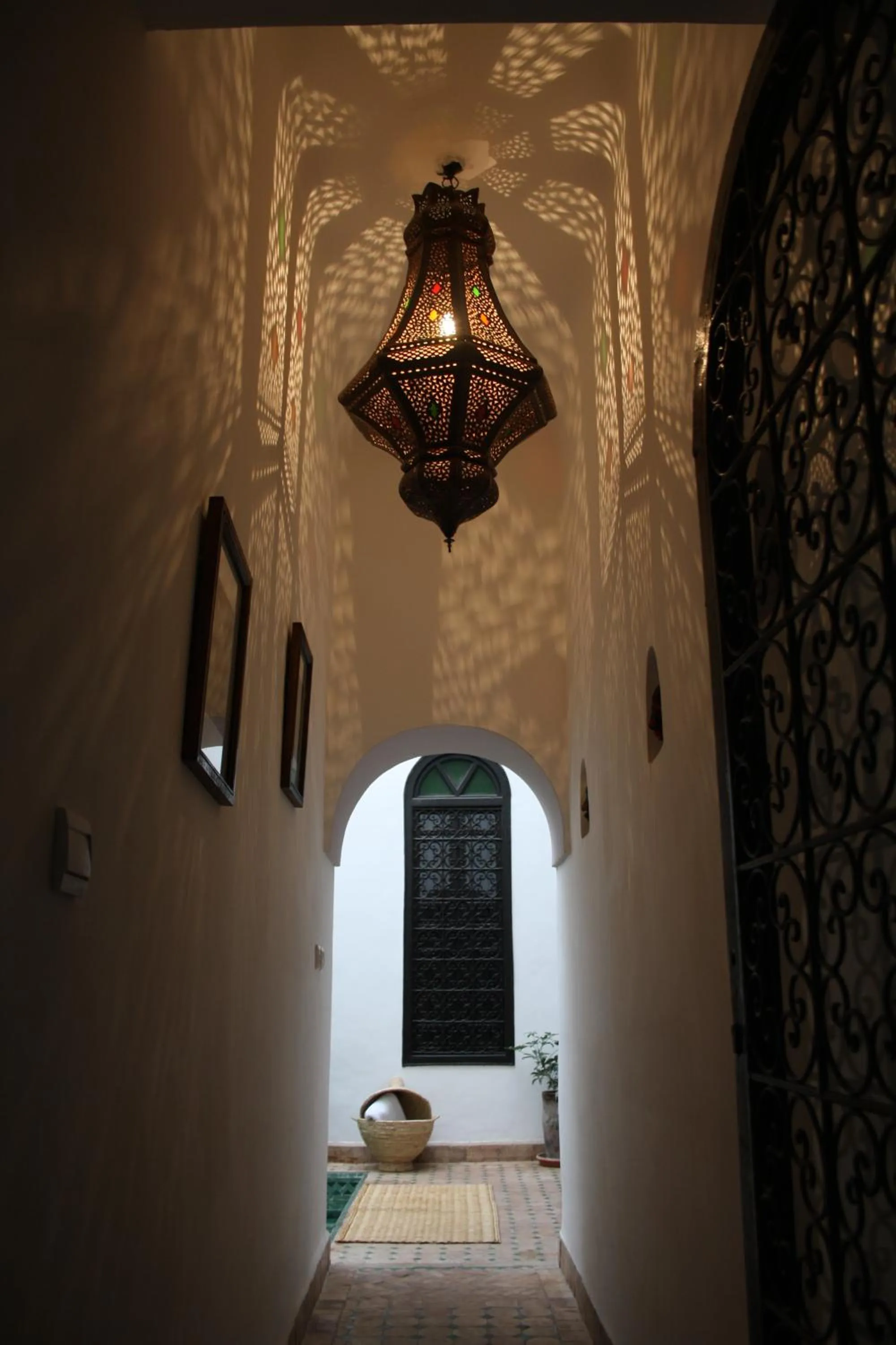 Decorative detail in Riad Houdou