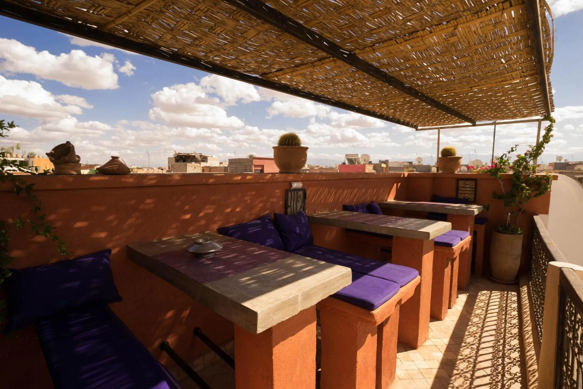 Patio in Riad Houdou