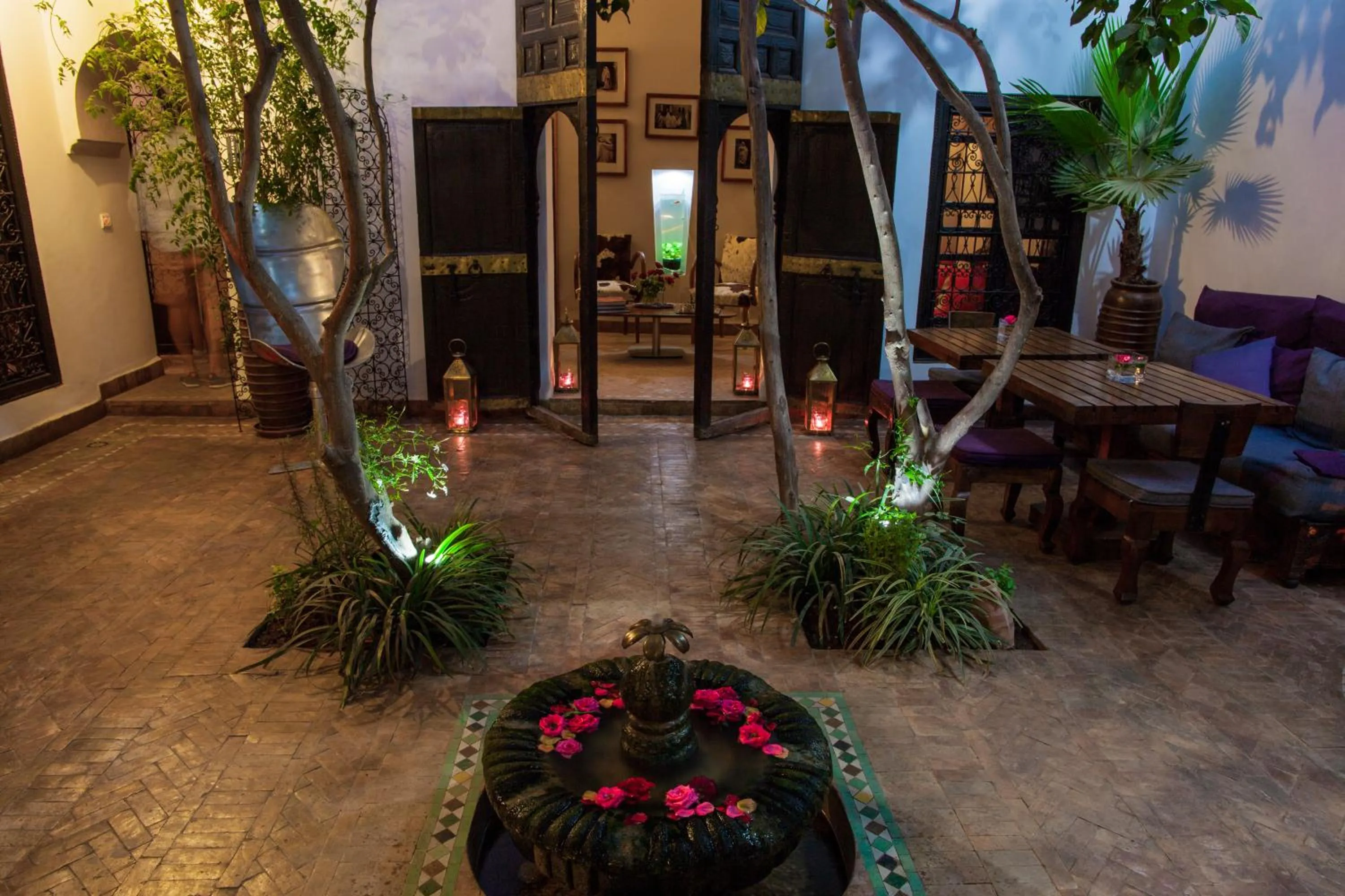 Patio in Riad Houdou