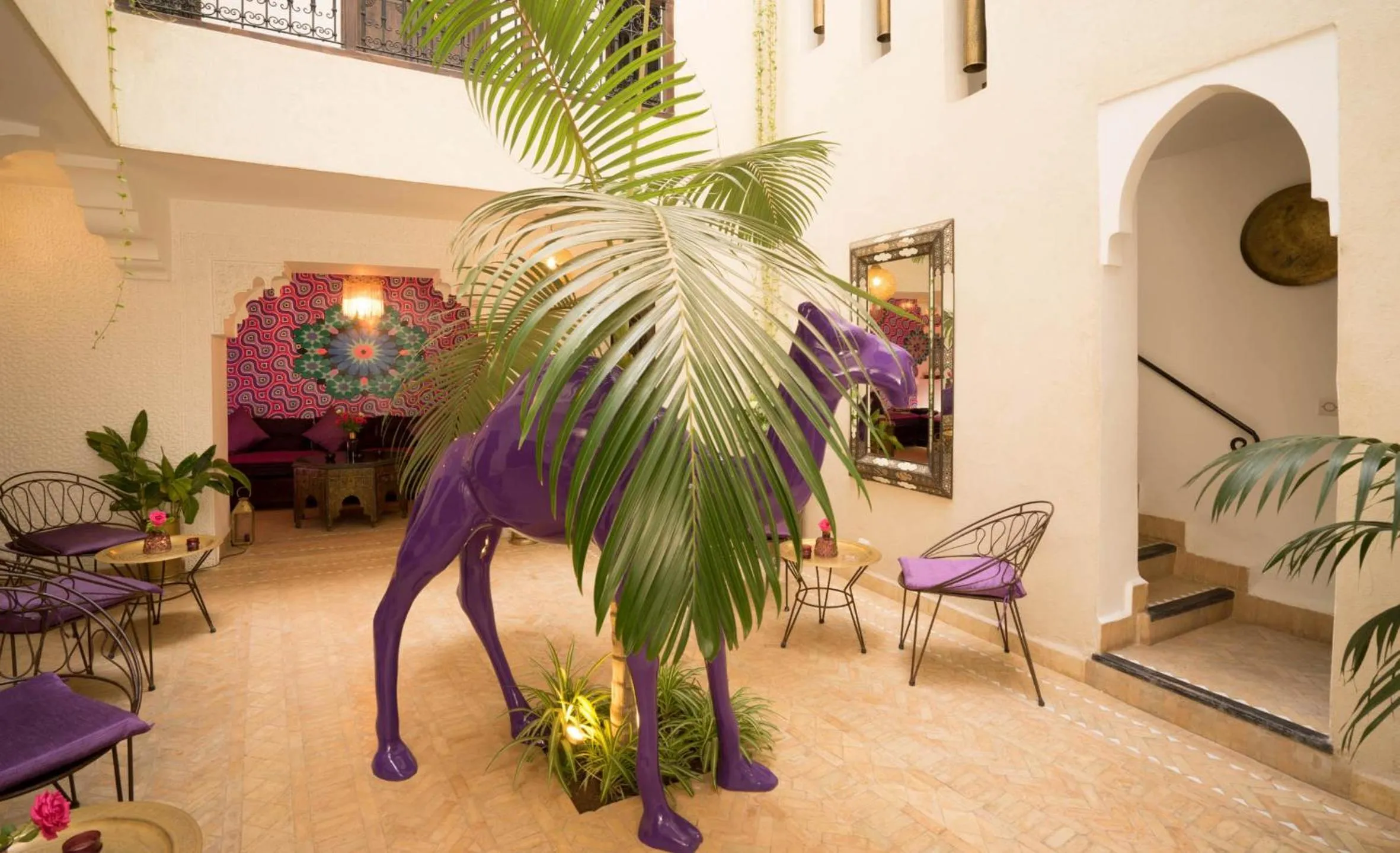 Patio in Riad Houdou