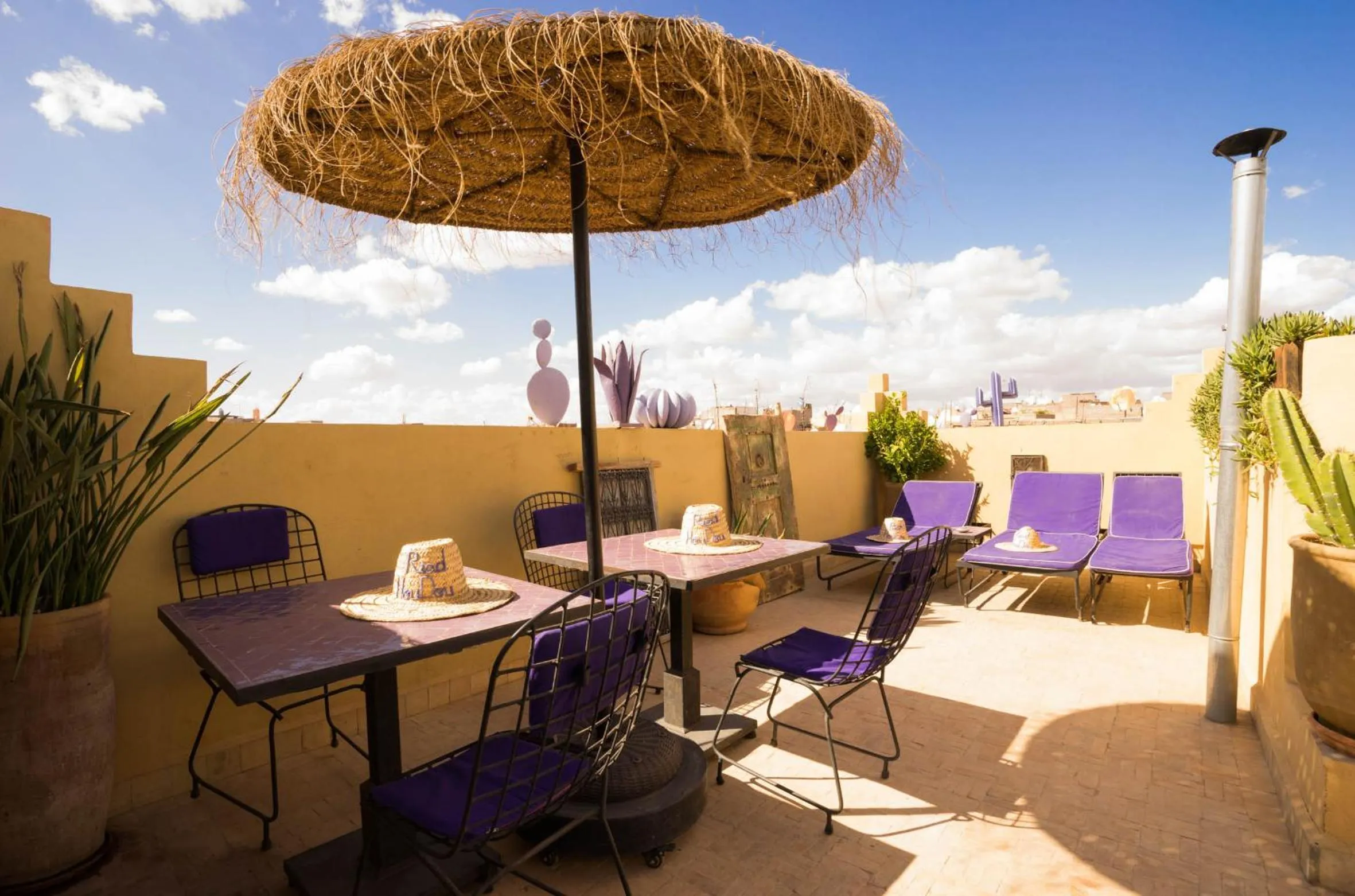Patio in Riad Houdou