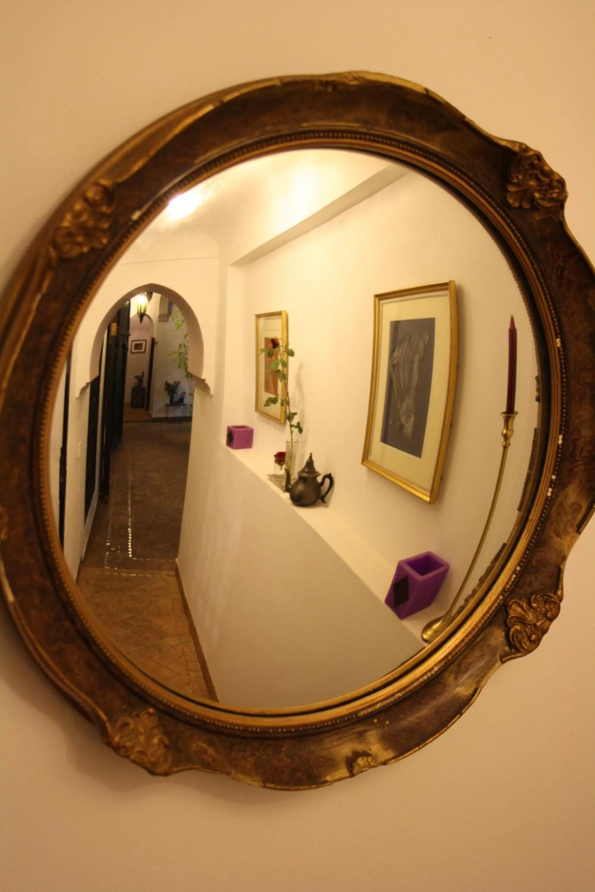 Decorative detail in Riad Houdou