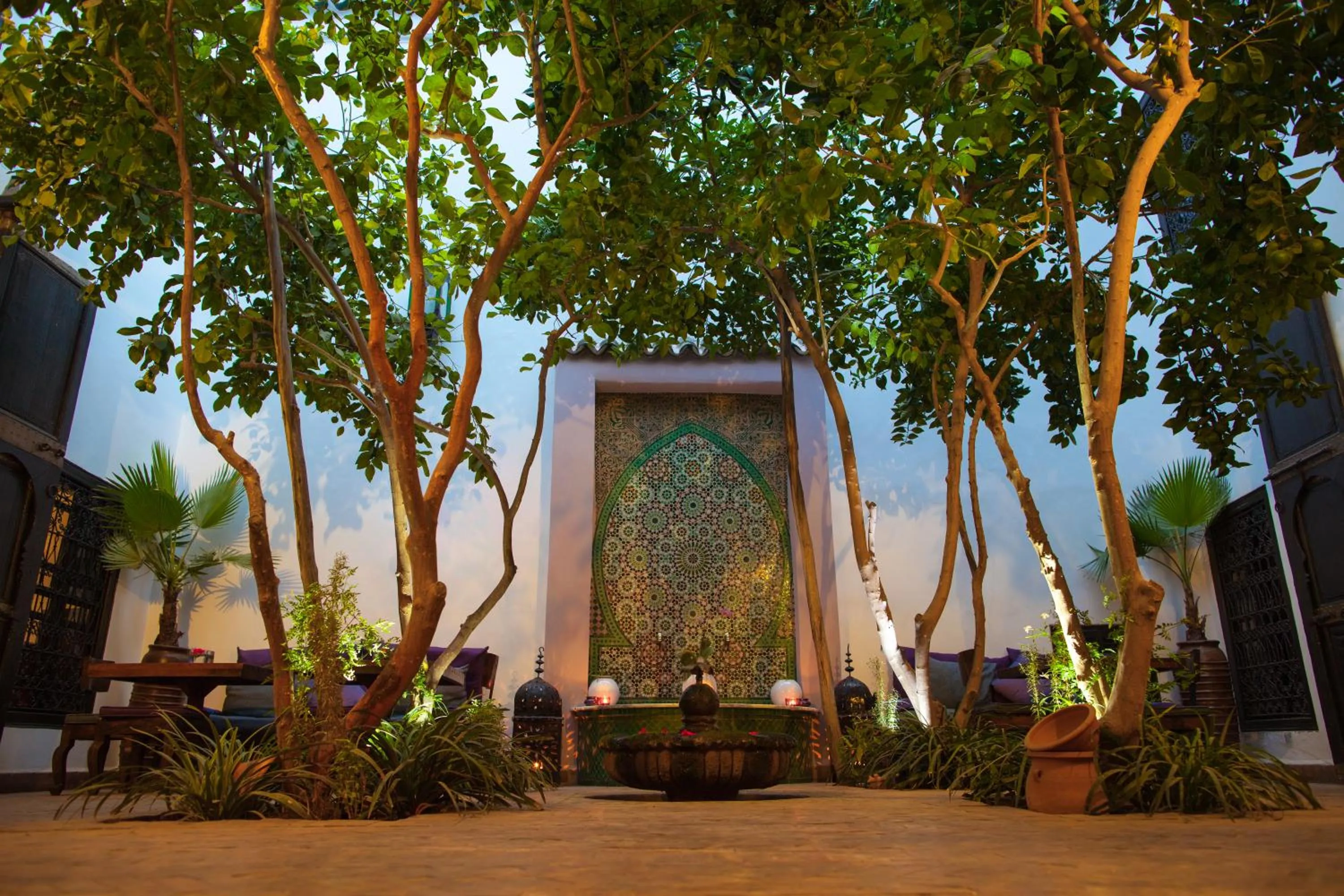 Patio in Riad Houdou