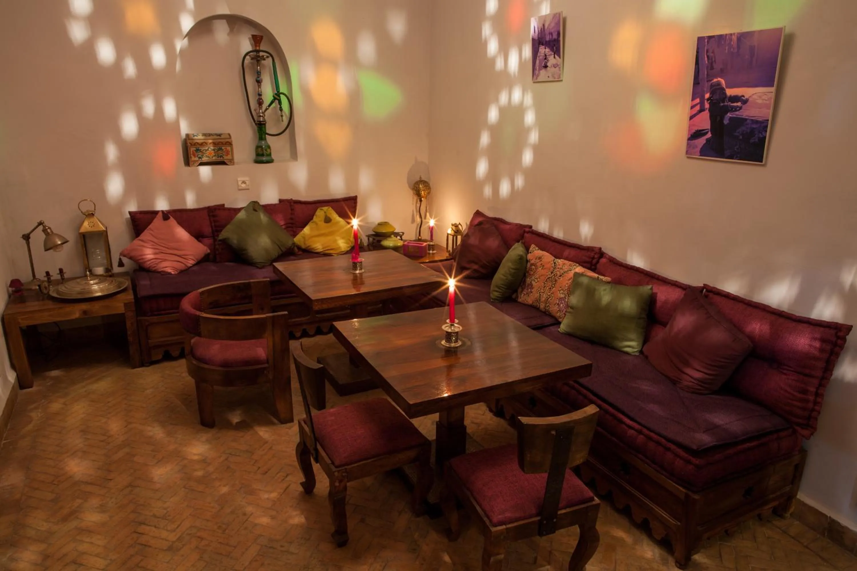 Living room in Riad Houdou