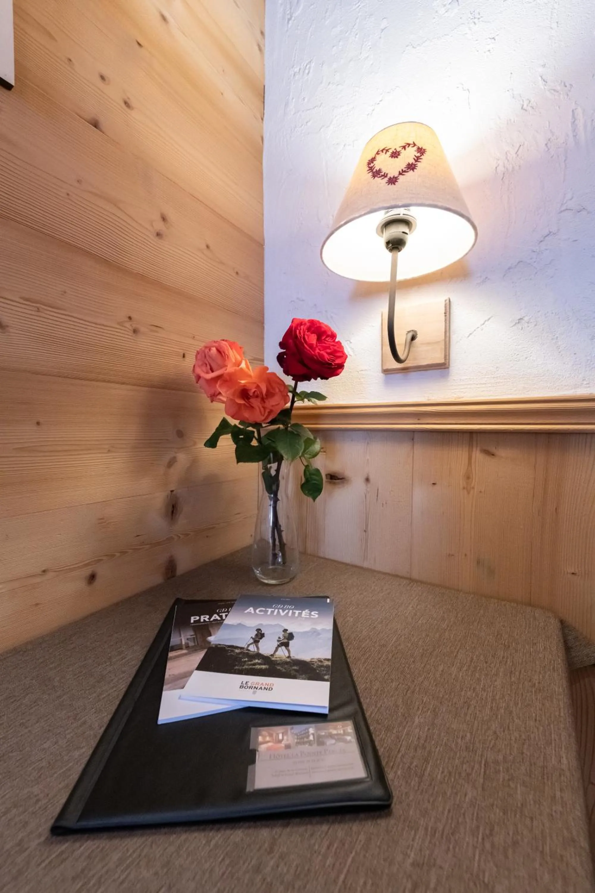 Decorative detail in Hotel la Pointe Percee