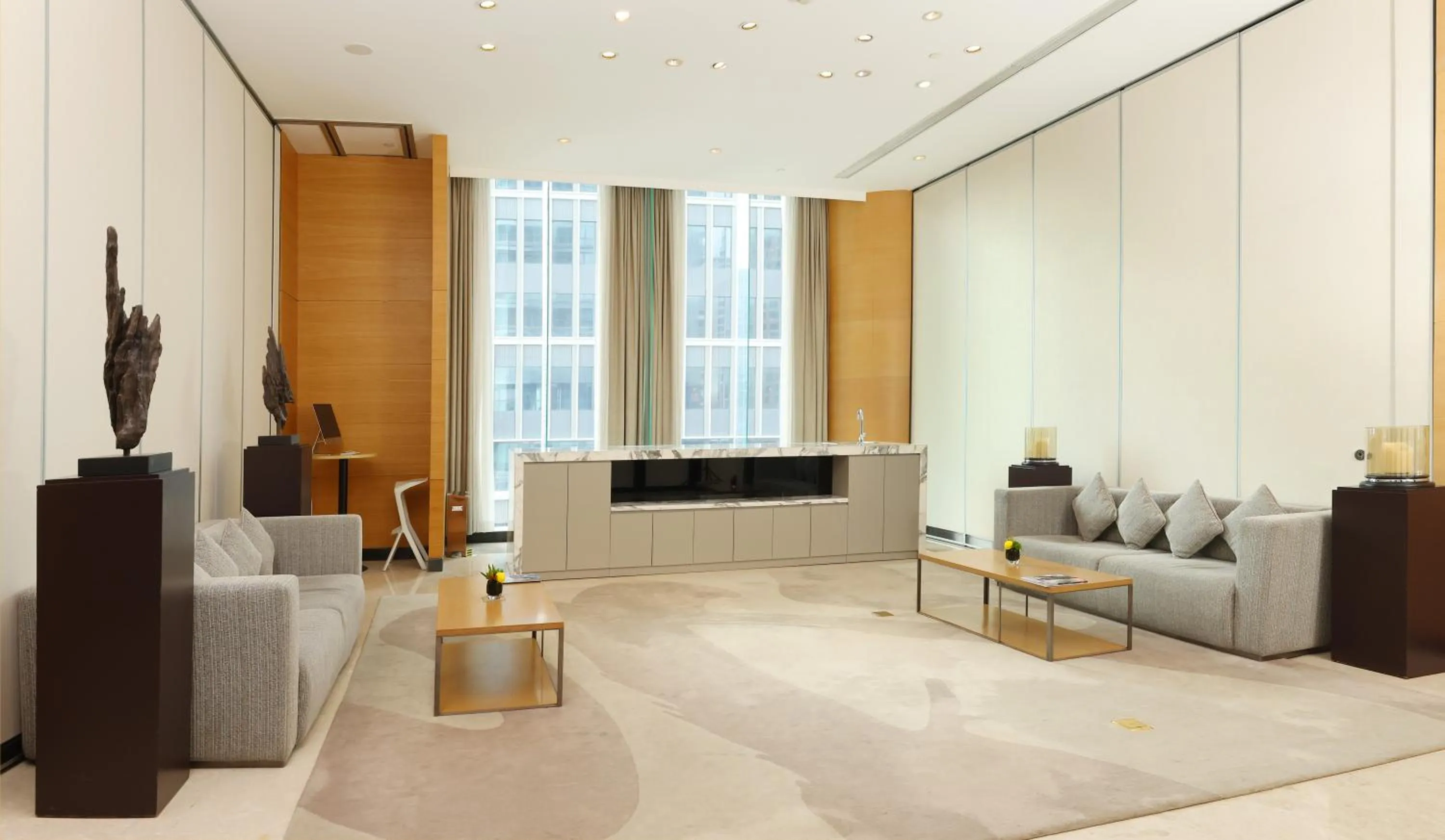 Seating area in Riverdale Residence Xintiandi Shanghai