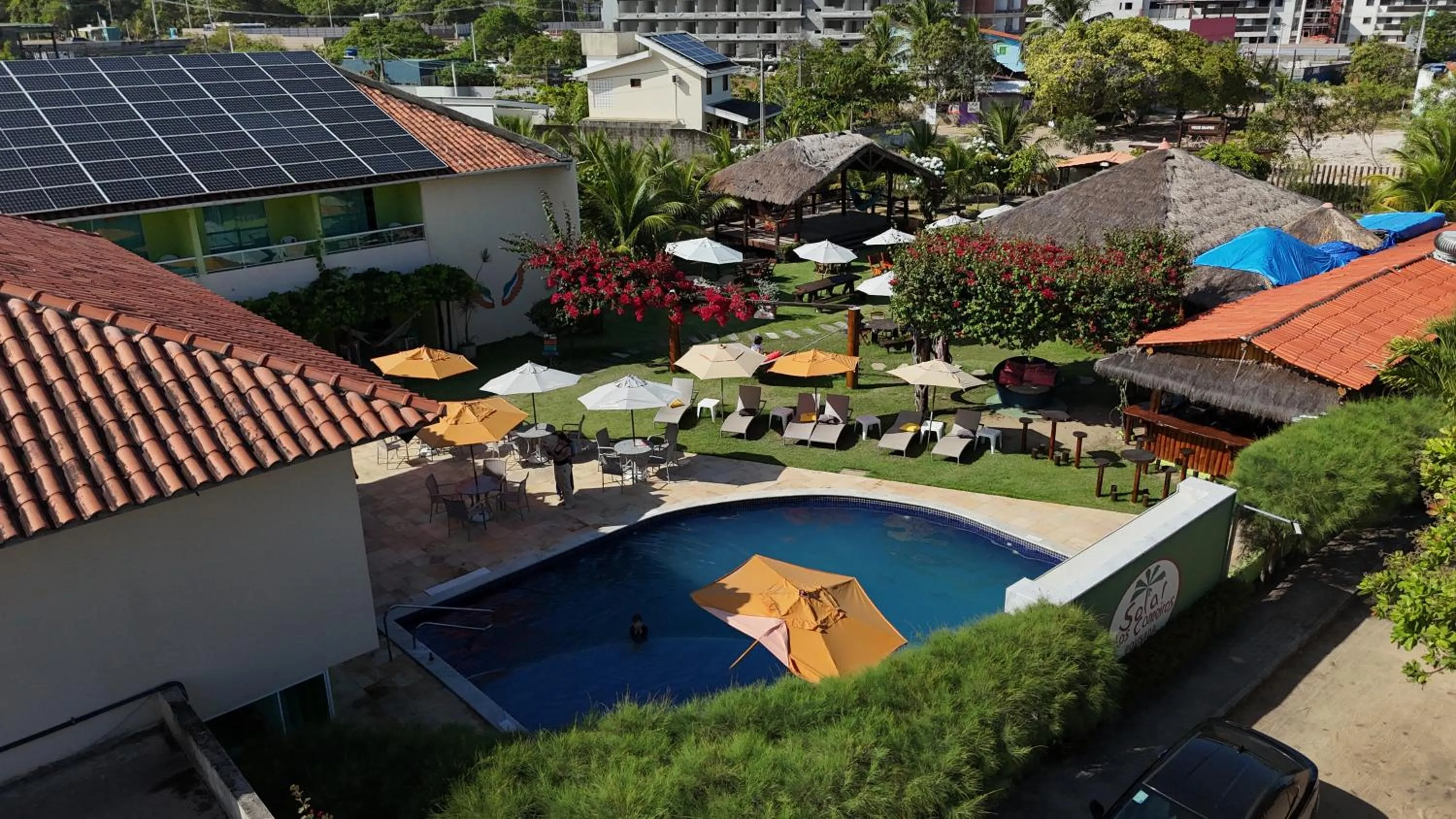 Swimming pool in Pousada Solar Dos Carneiros