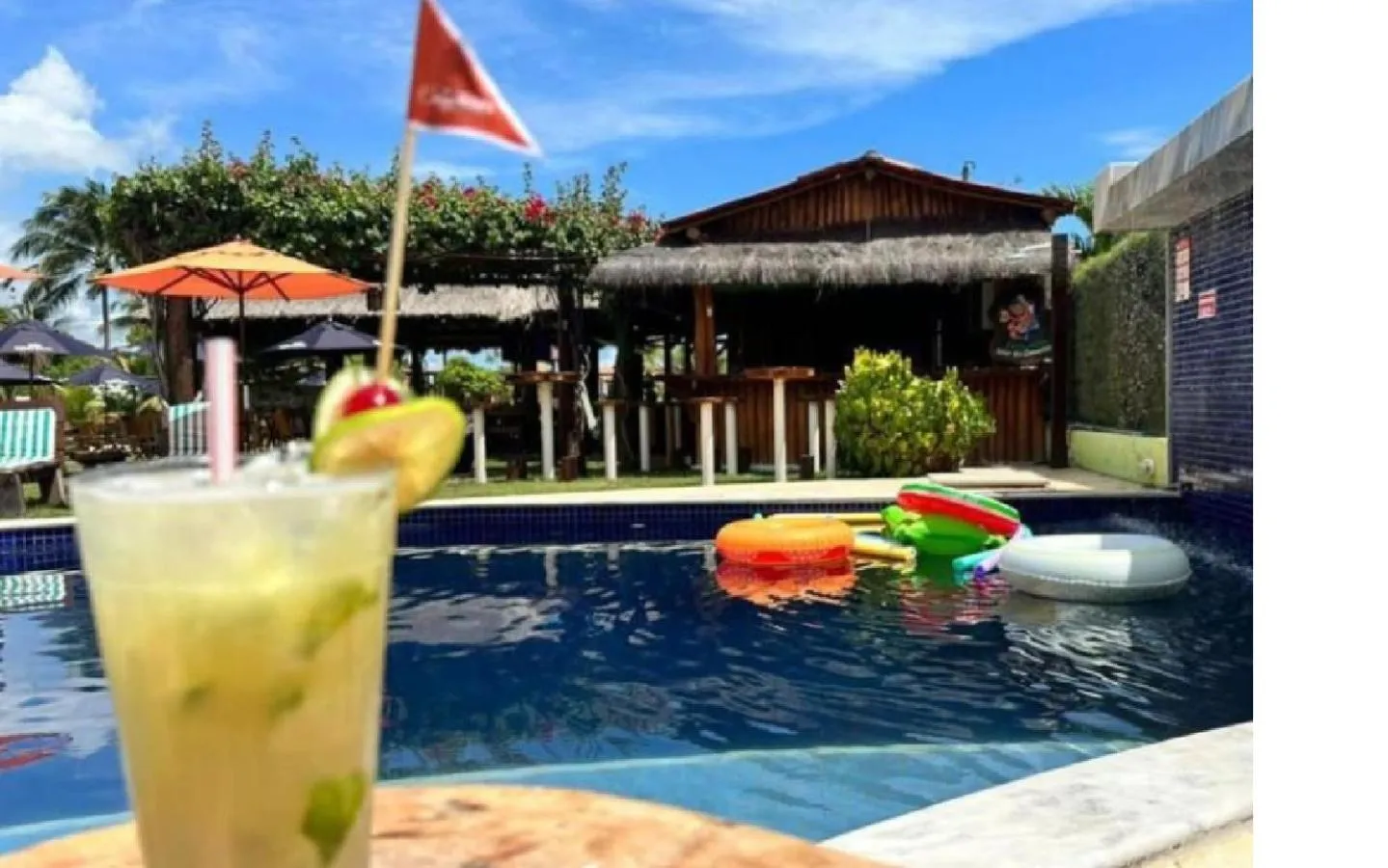 Swimming pool in Pousada Solar Dos Carneiros