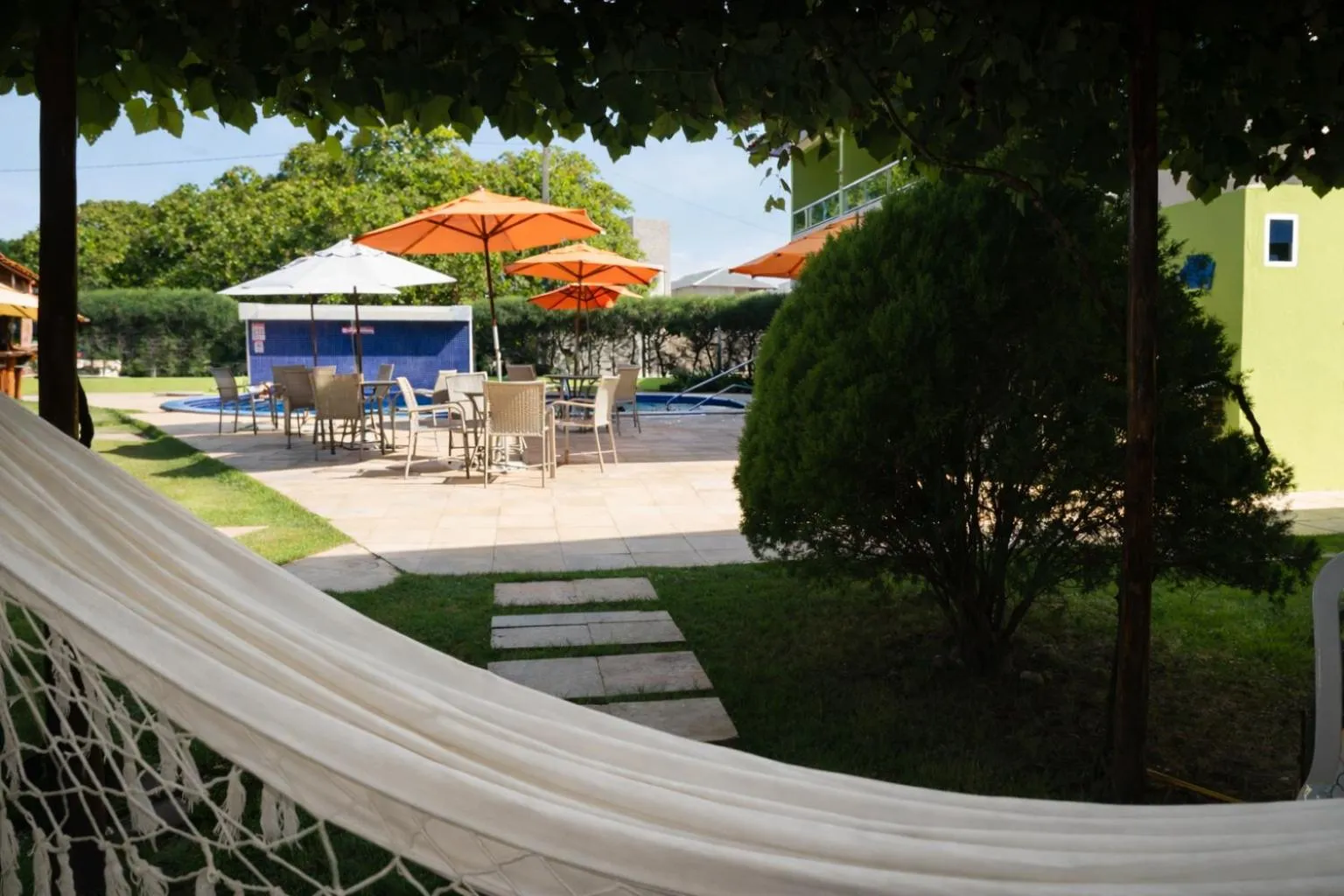 Pool view in Pousada Solar Dos Carneiros