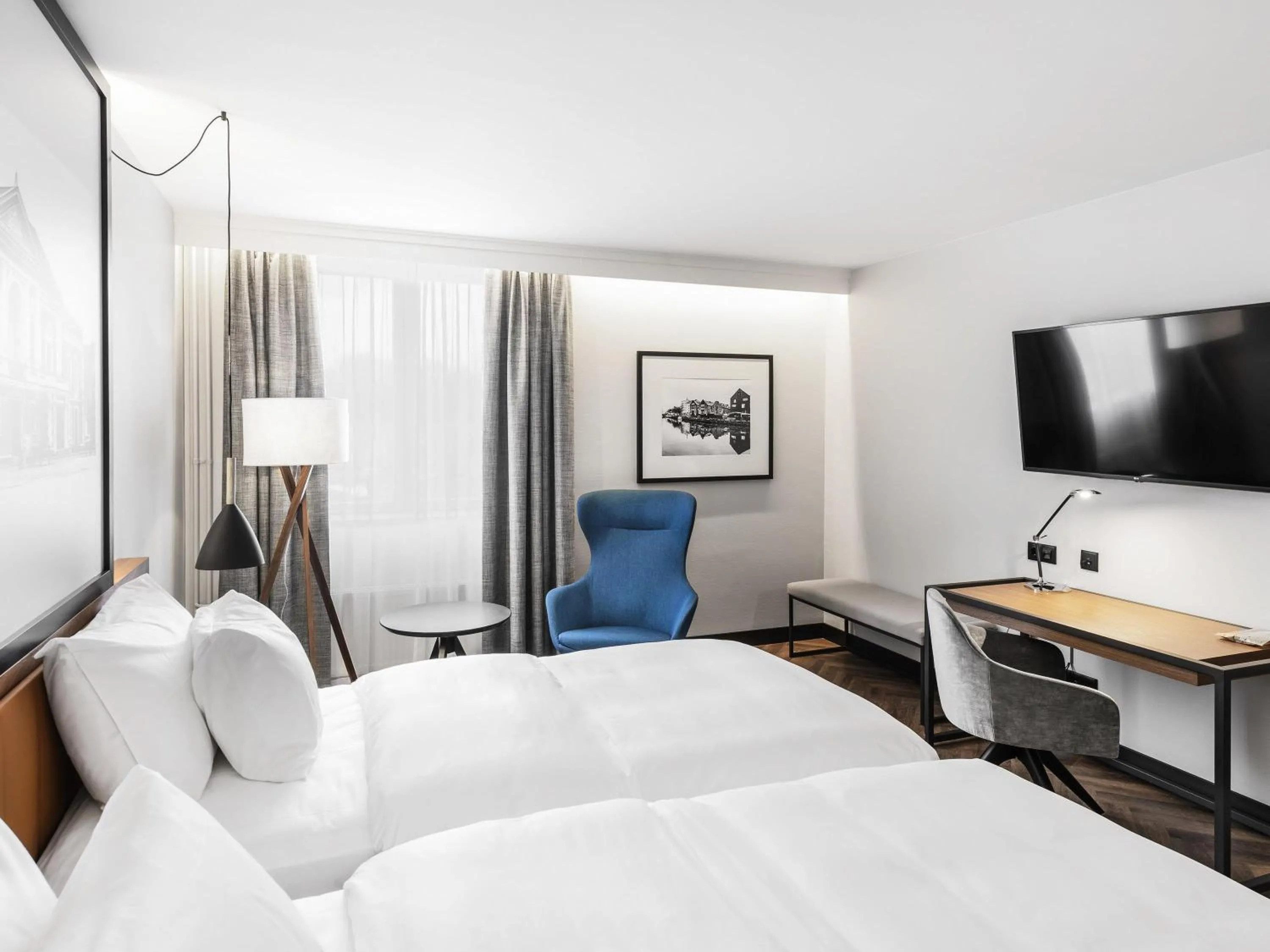 Bedroom, Bed in MERCURE KLAIPEDA CITY HOTEL, Meetings, Events, Restaurant & Bar - Accor Group, Pet Stay FREE