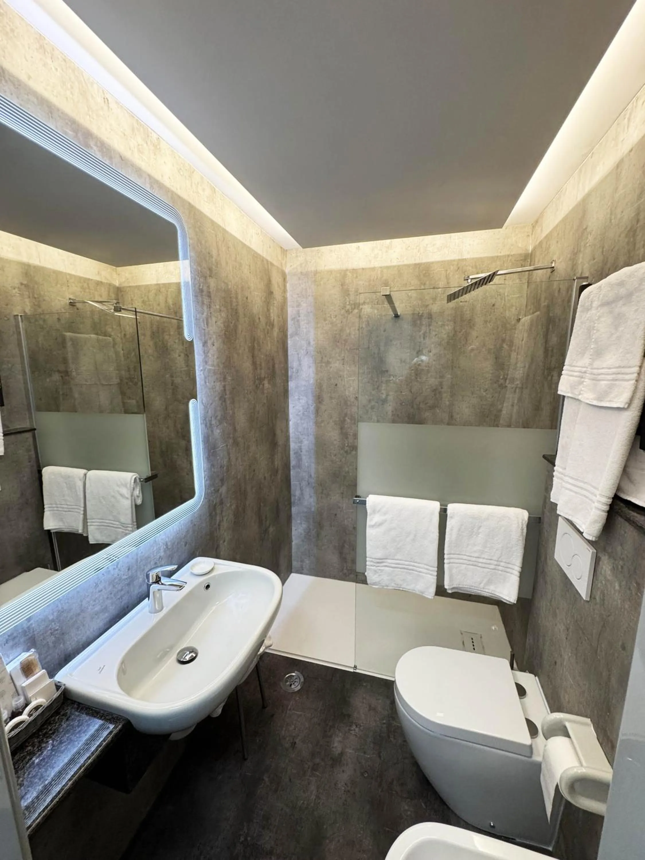 Bathroom in Hotel Michelangelo