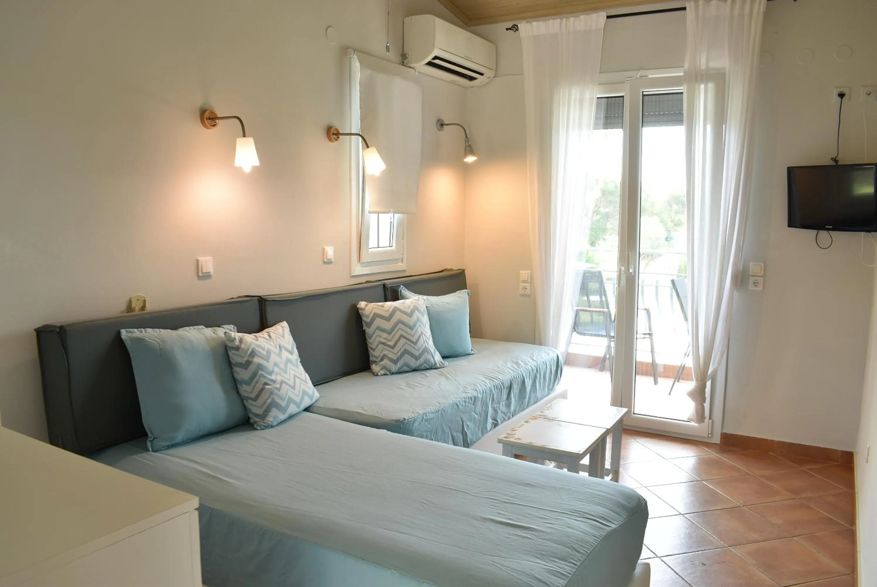 Balcony/Terrace in Simatos αpARTments & Studios