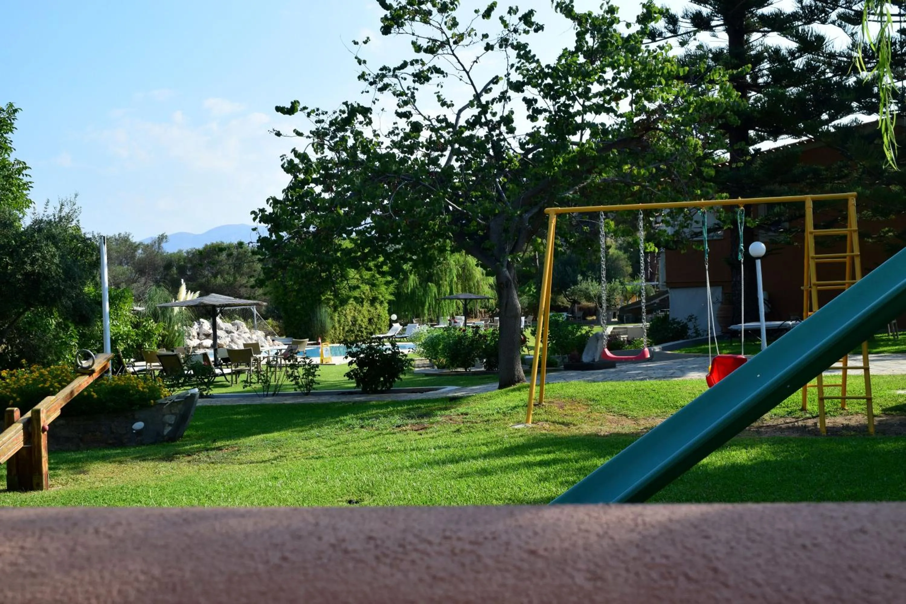 Children play ground in Simatos αpARTments & Studios