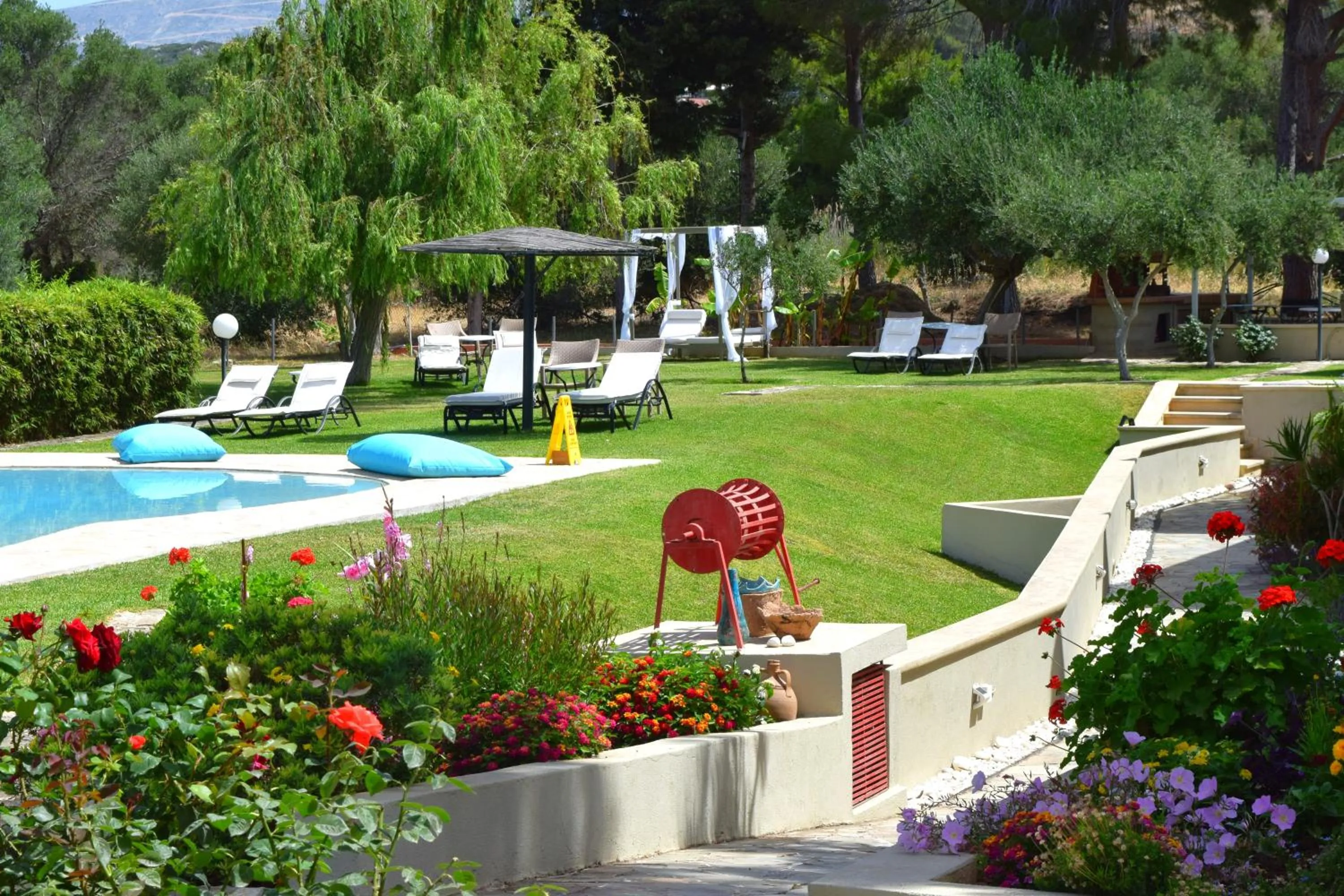 Garden in Simatos αpARTments & Studios