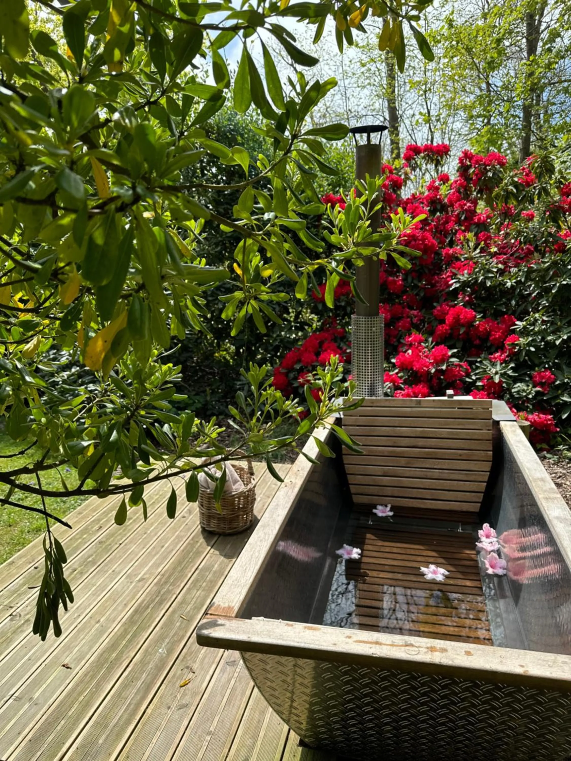 Open Air Bath in Les Pins de César - La campagne d'Etretat