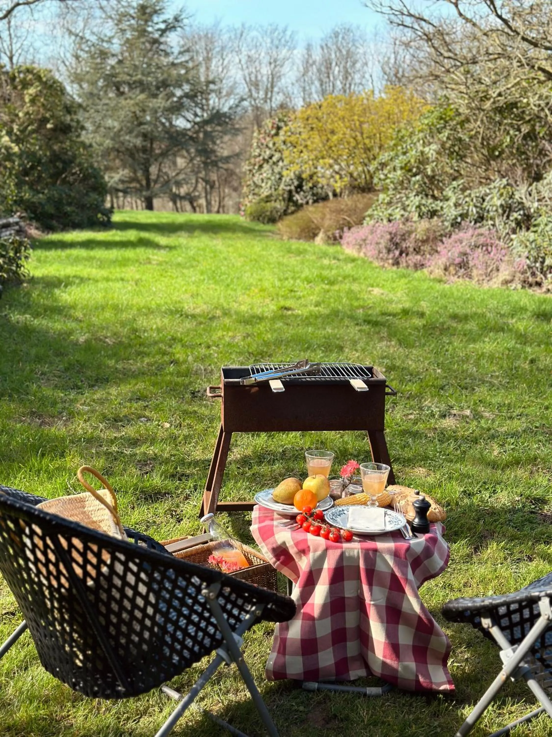 BBQ facilities in Les Pins de César - La campagne d'Etretat