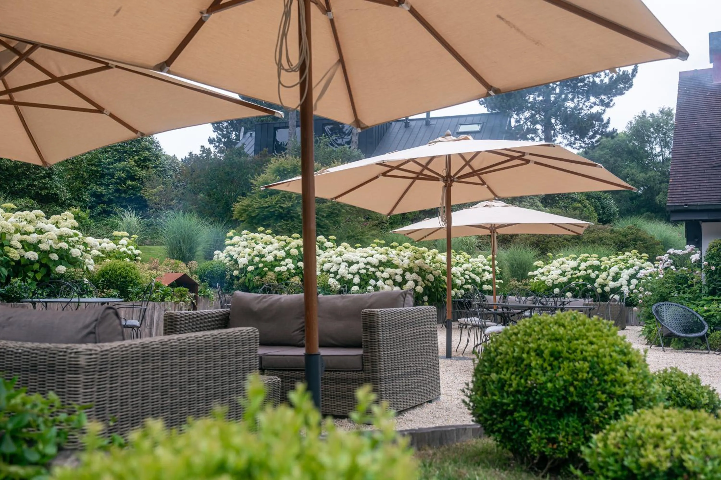 Patio in Les Pins de César - La campagne d'Etretat