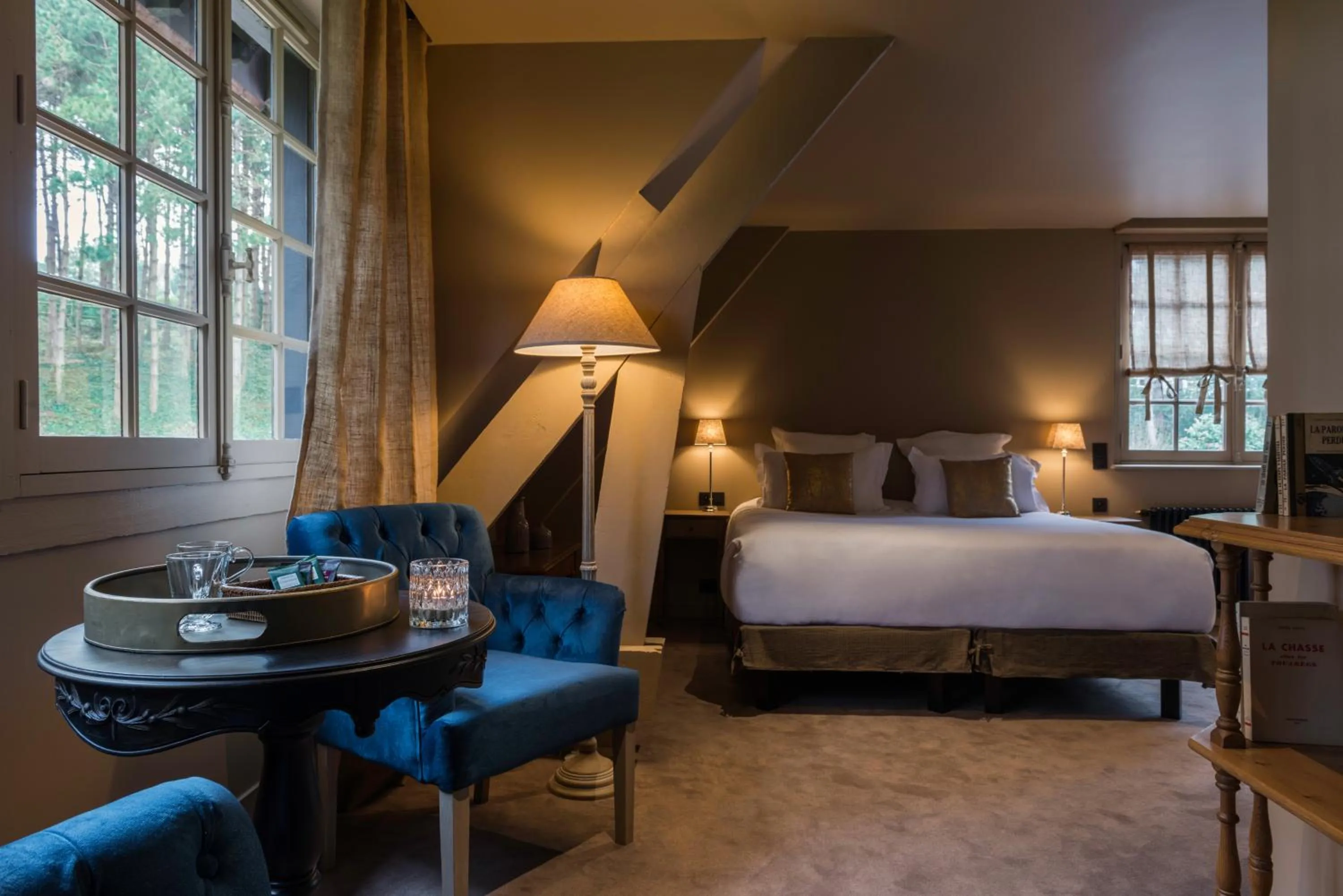 Bedroom, Bed in Les Pins de César - La campagne d'Etretat