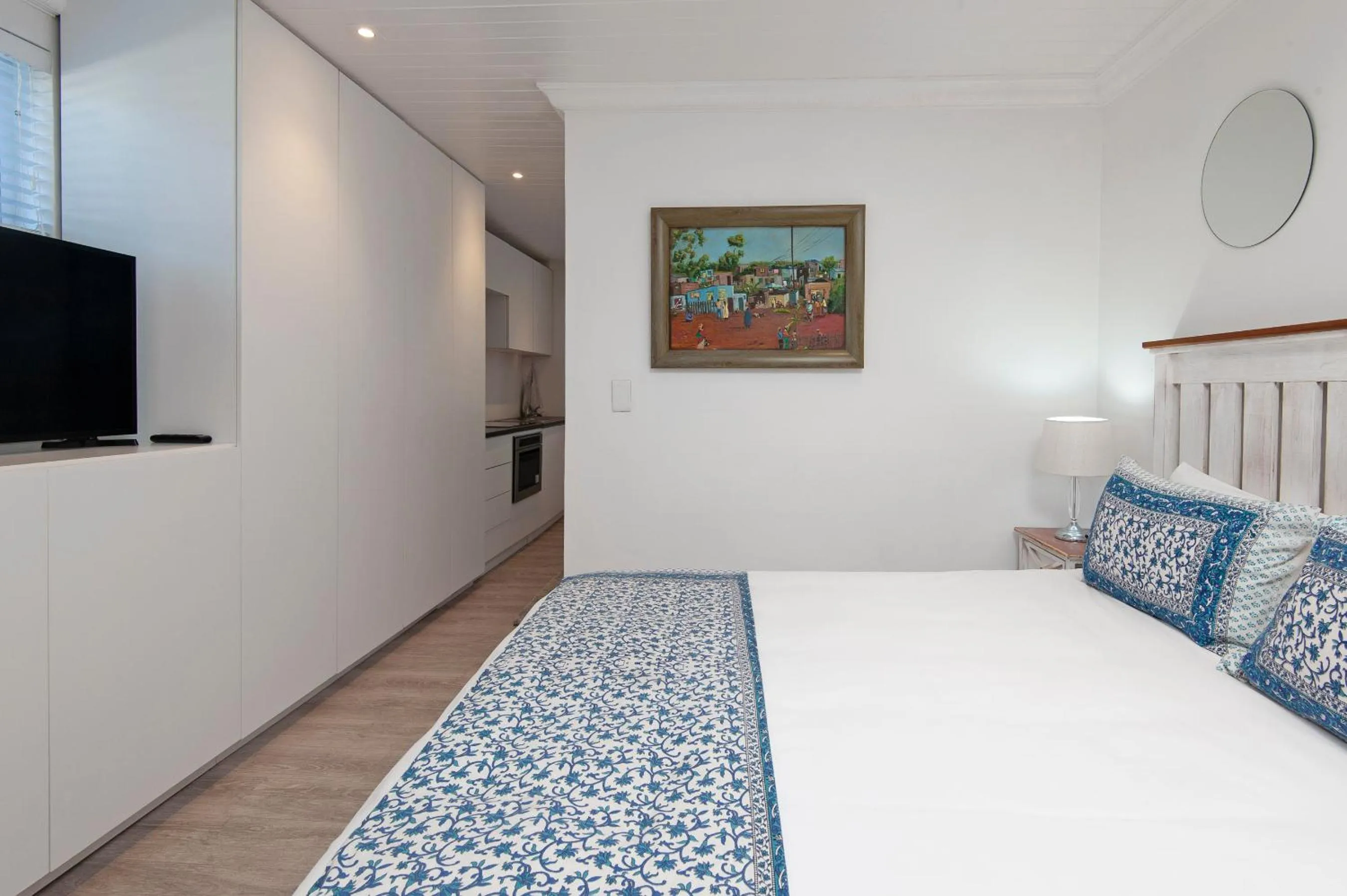 Bed in Oude Schuur Boutique Guesthouse