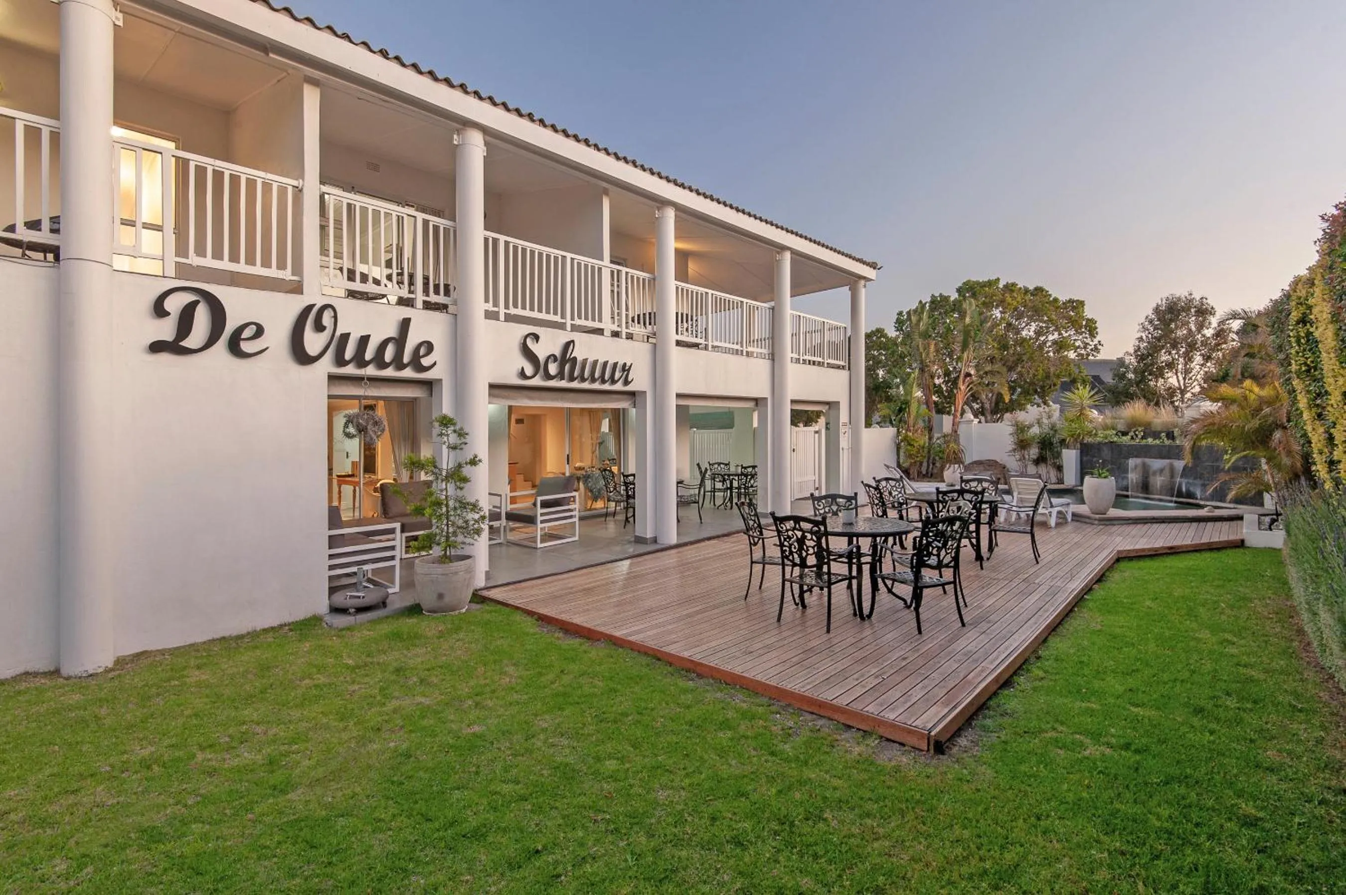 Patio in Oude Schuur Boutique Guesthouse