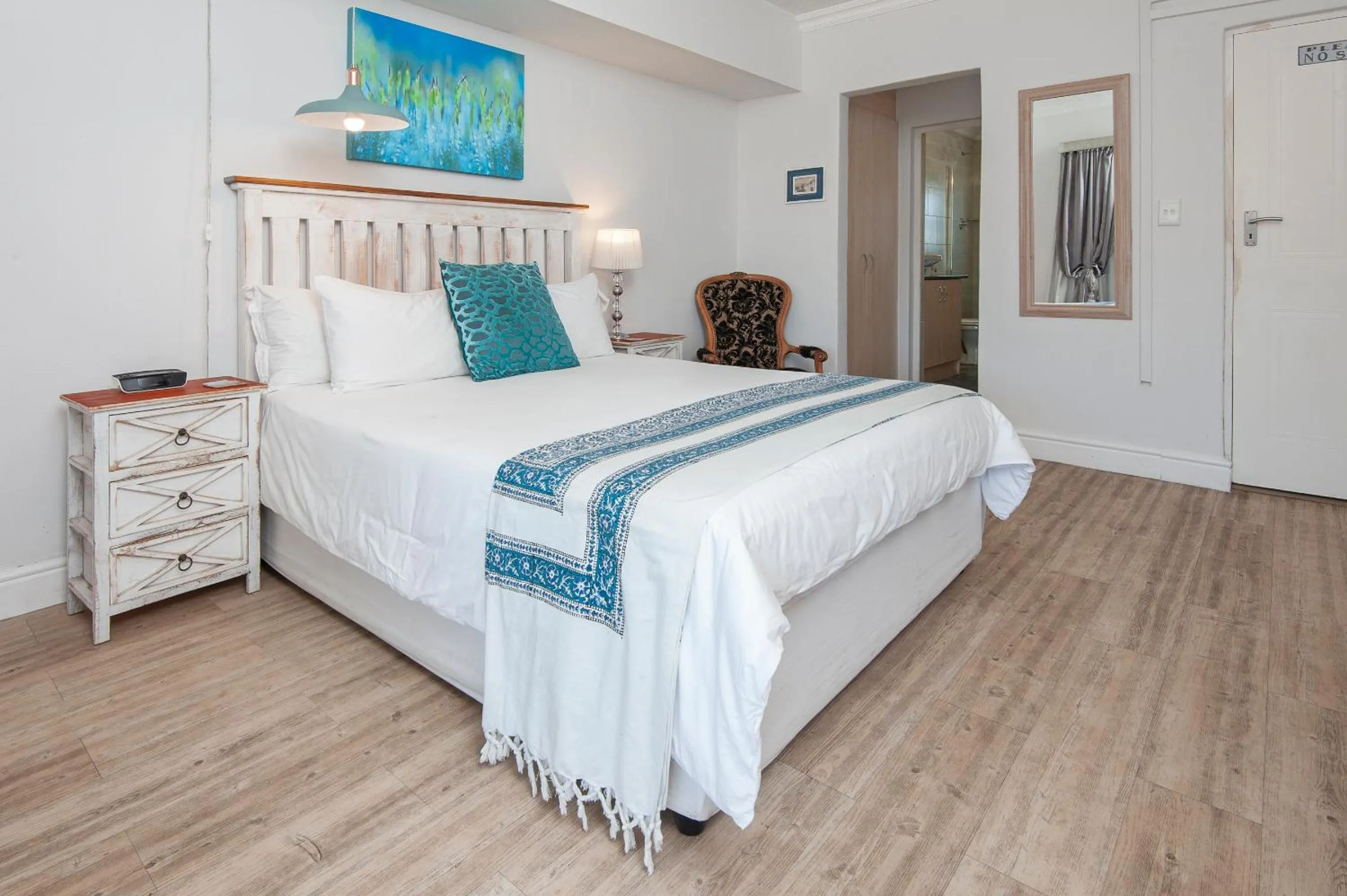 Bed in Oude Schuur Boutique Guesthouse