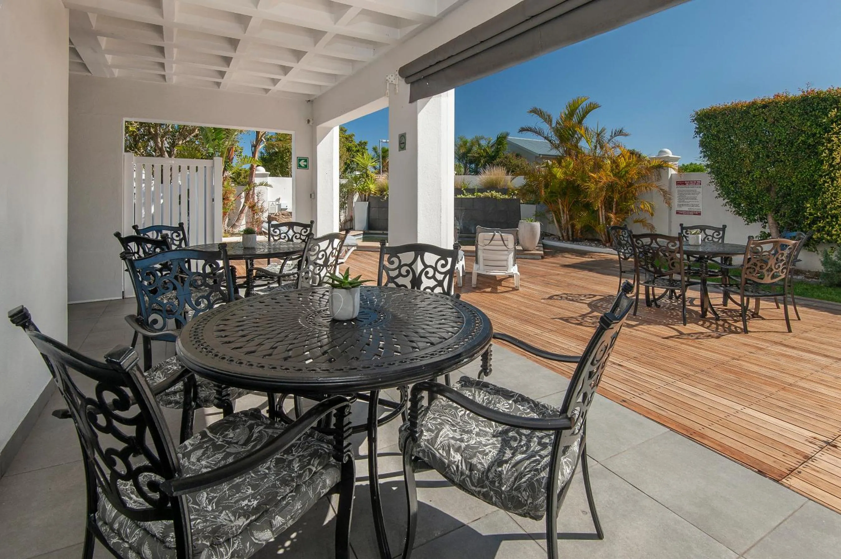 Patio in Oude Schuur Boutique Guesthouse