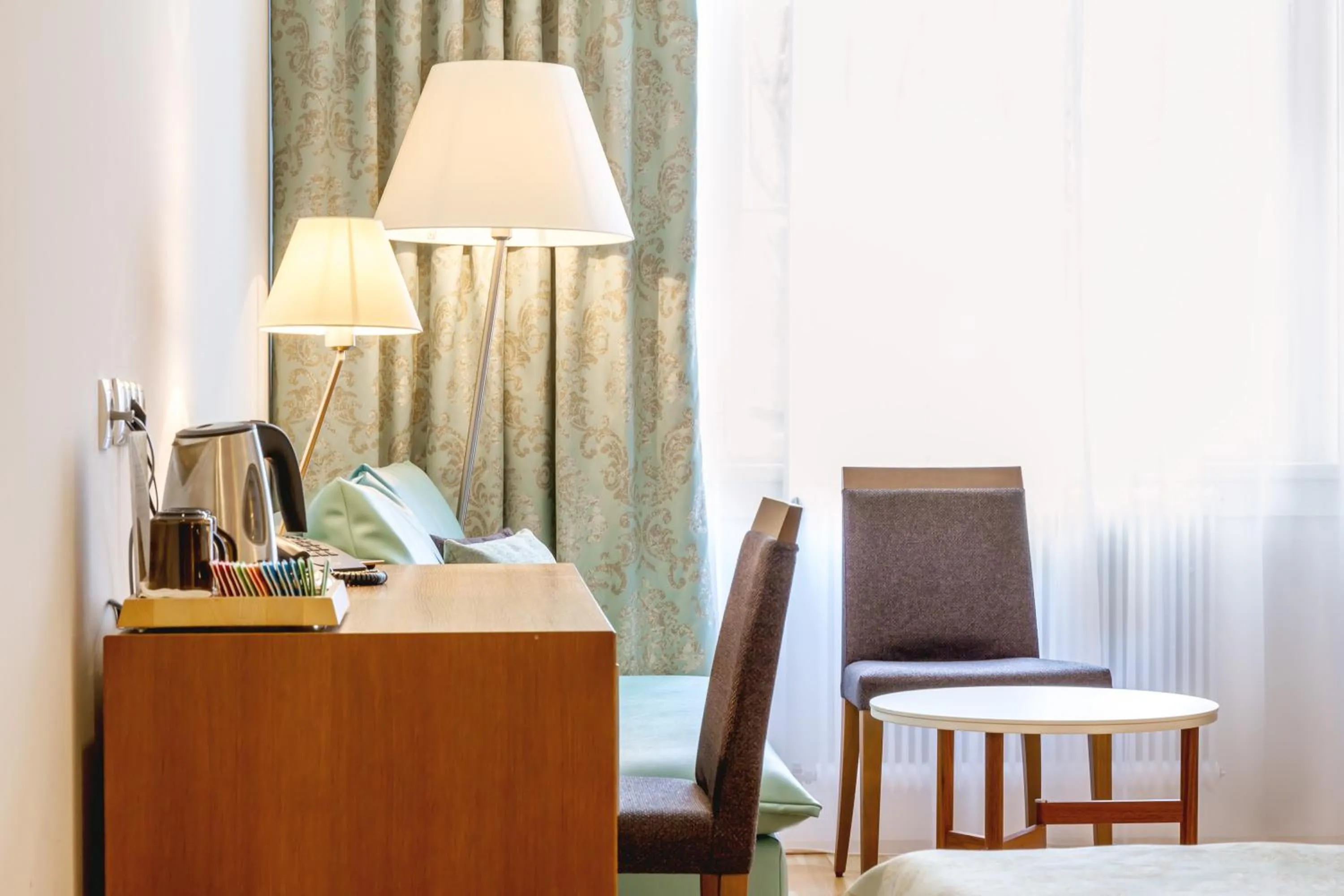 Decorative detail in Benediktushaus im Schottenstift