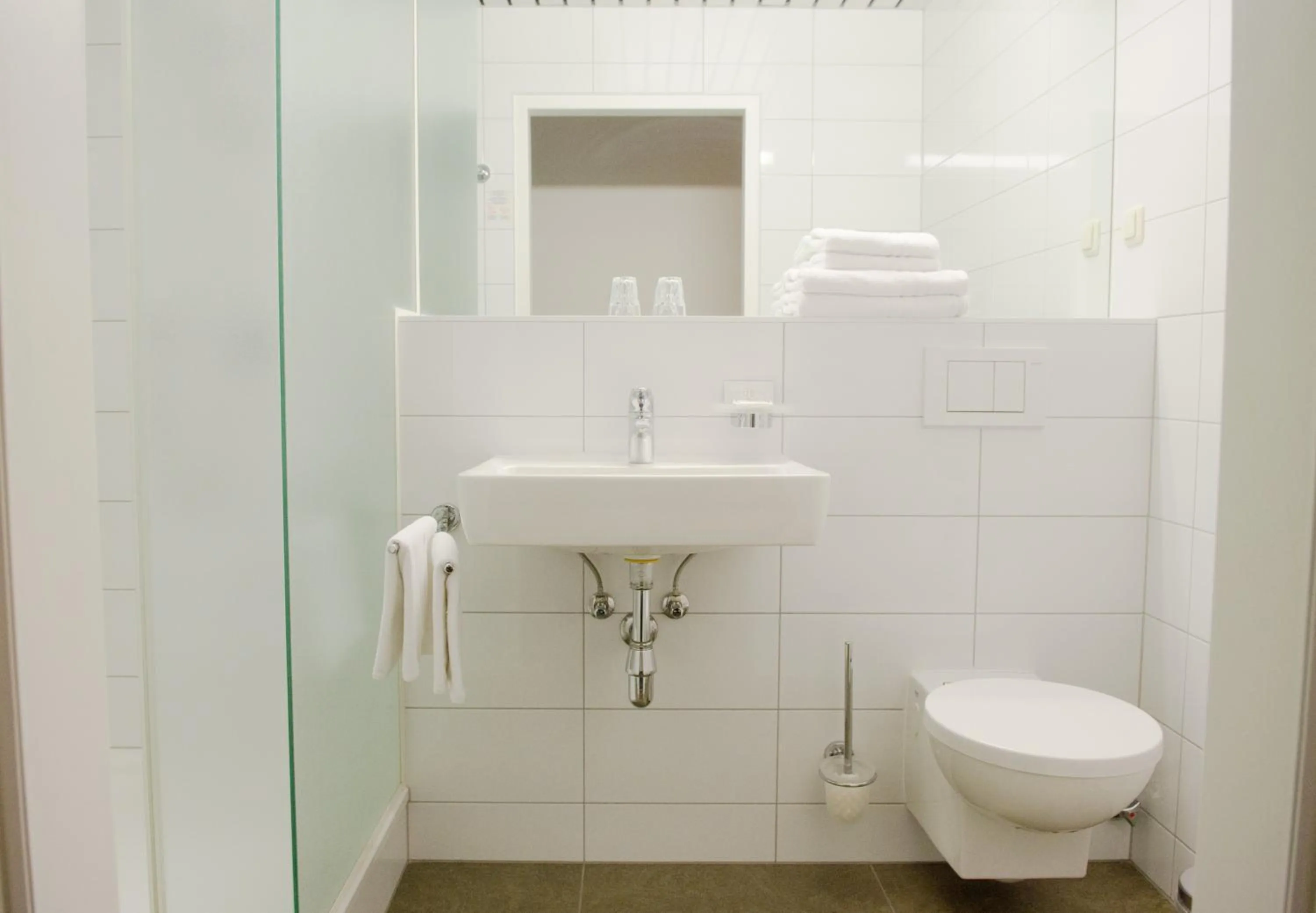 Bathroom in Benediktushaus im Schottenstift