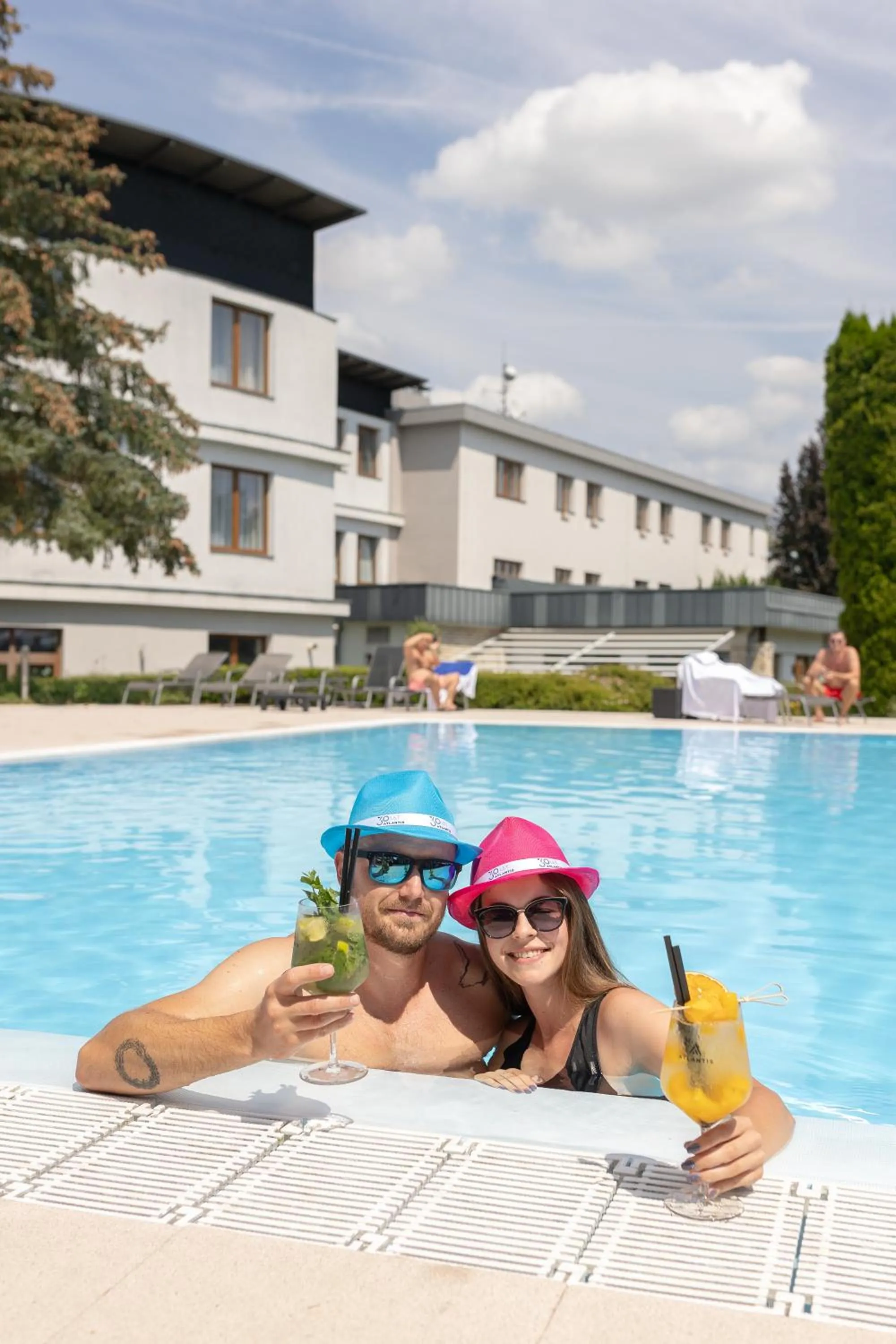 Swimming pool in Hotel Atlantis