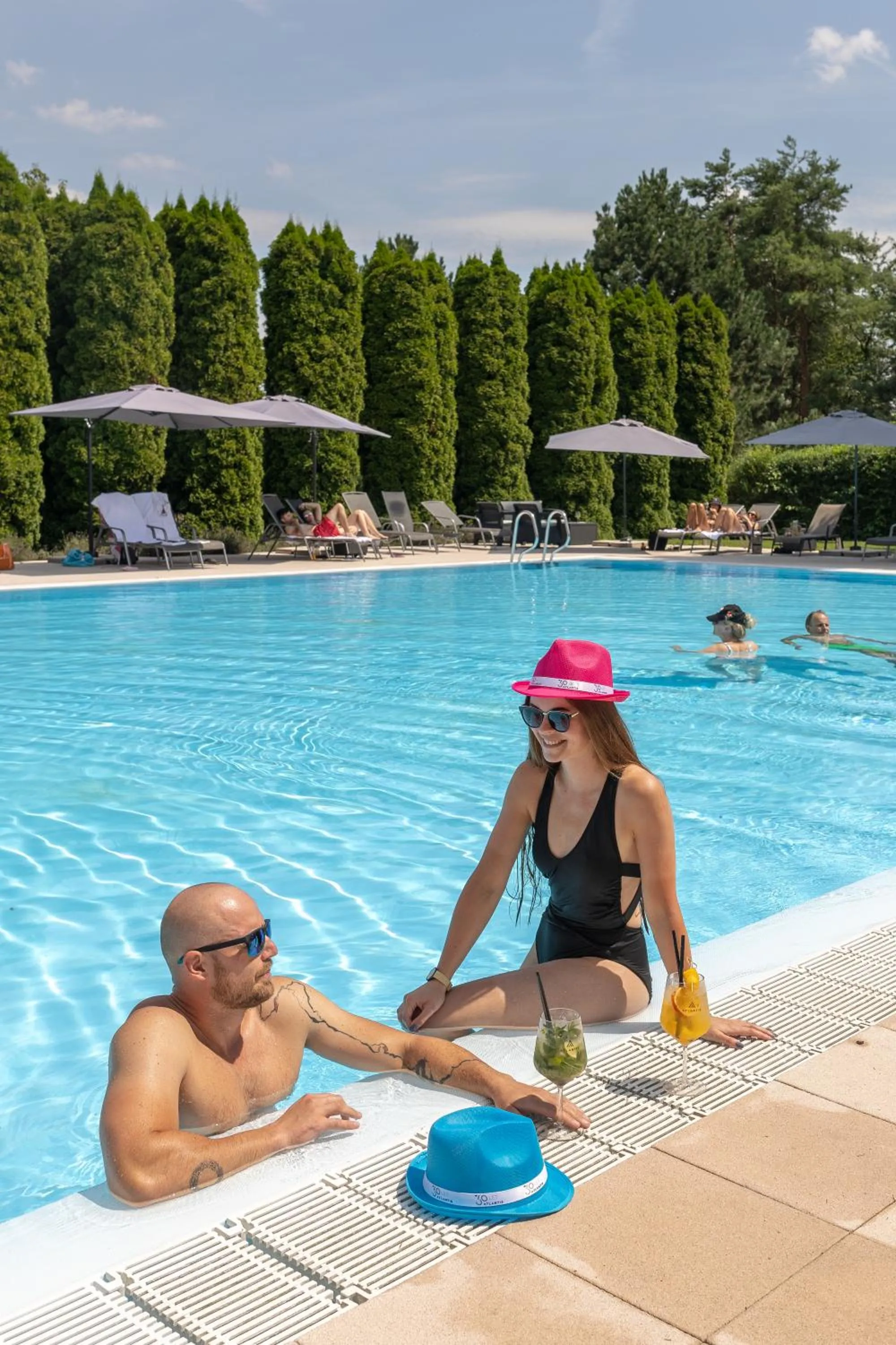 Swimming pool in Hotel Atlantis