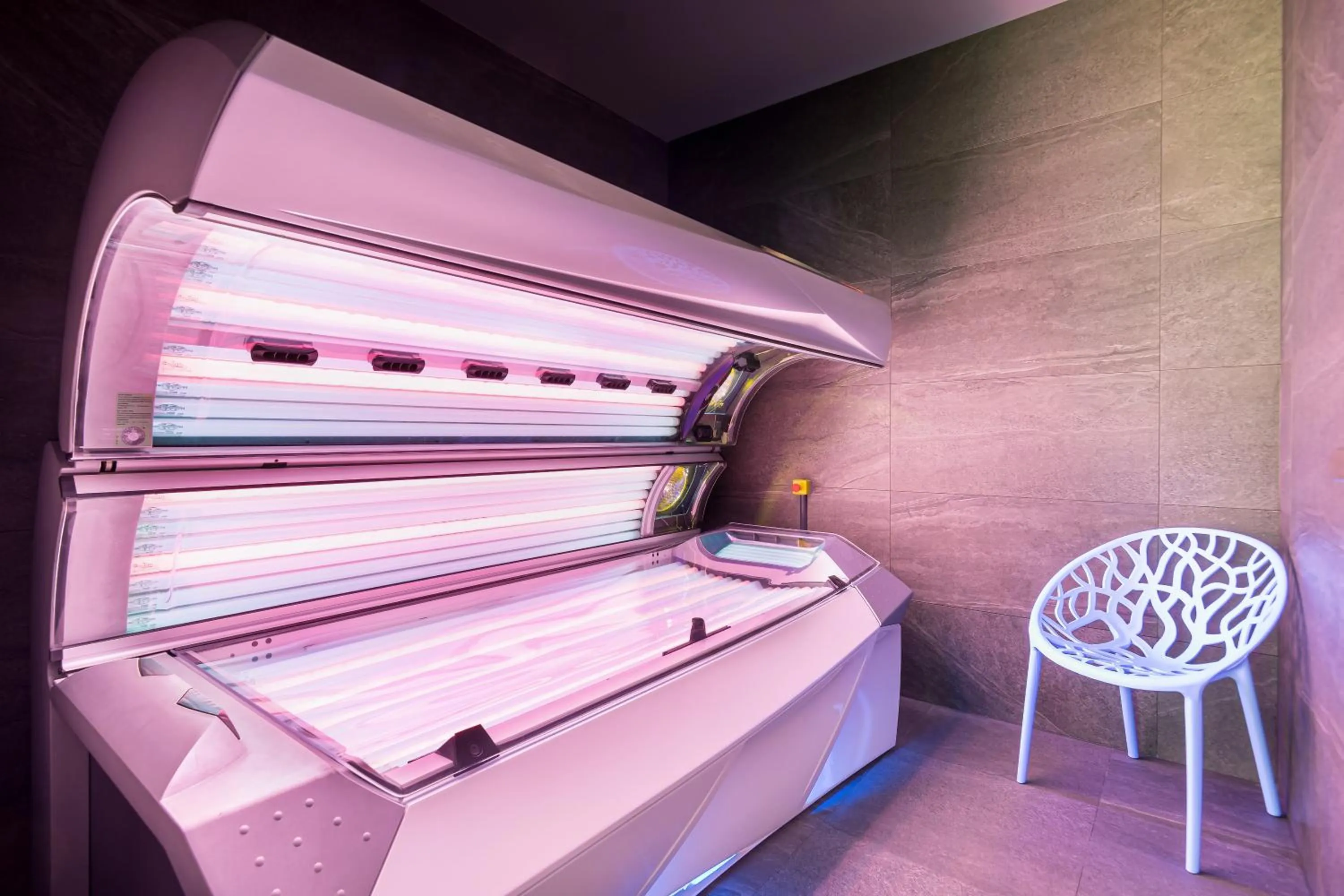 Solarium, Bed in Hotel Atlantis