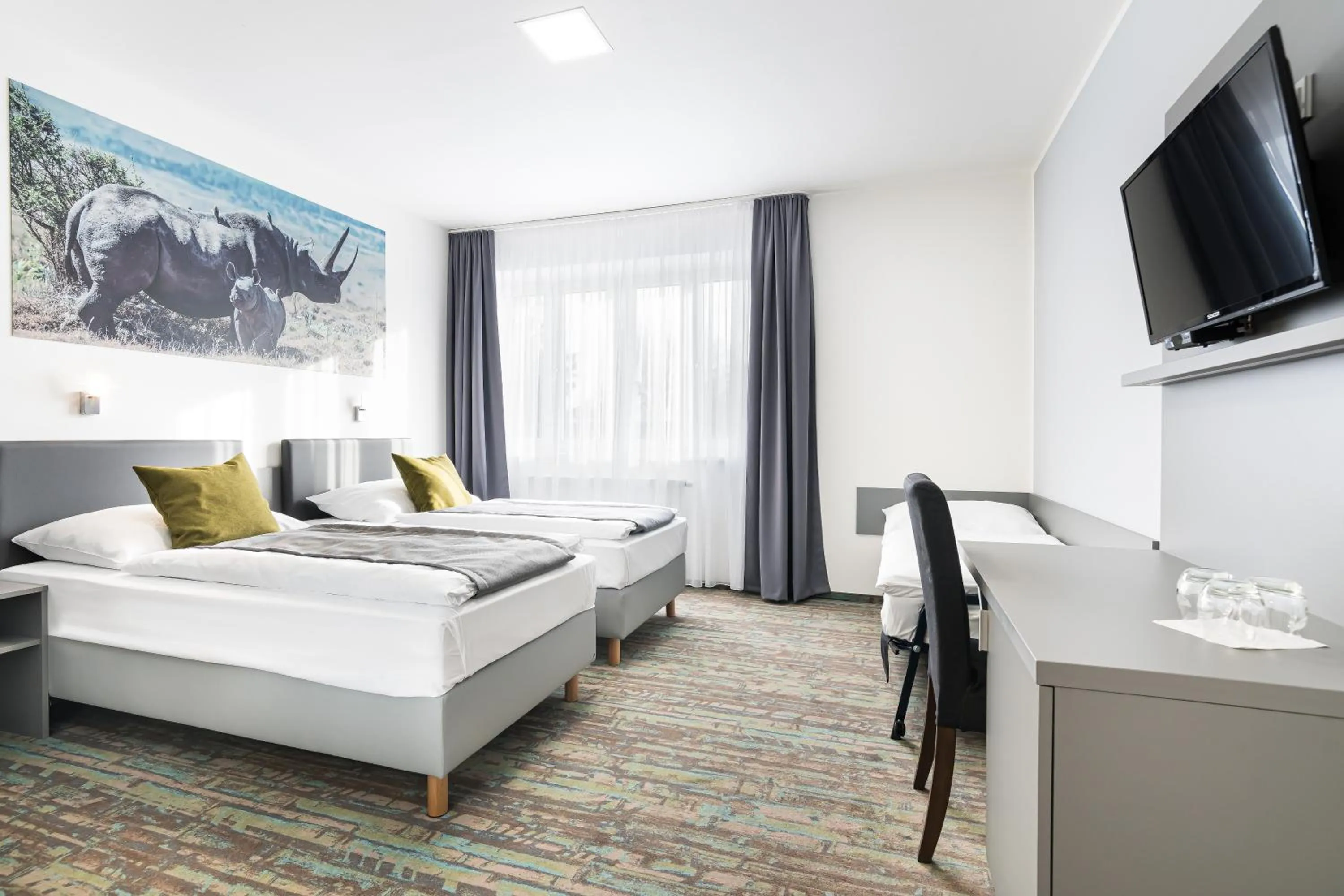 Bed in Hotel Atlantis