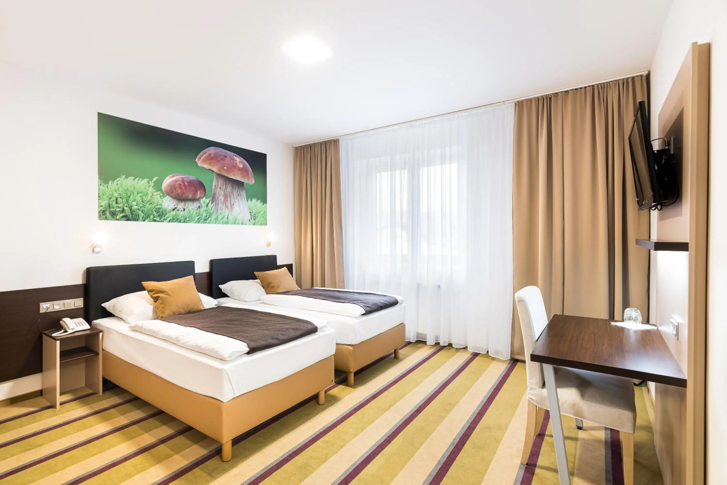 Bed in Hotel Atlantis