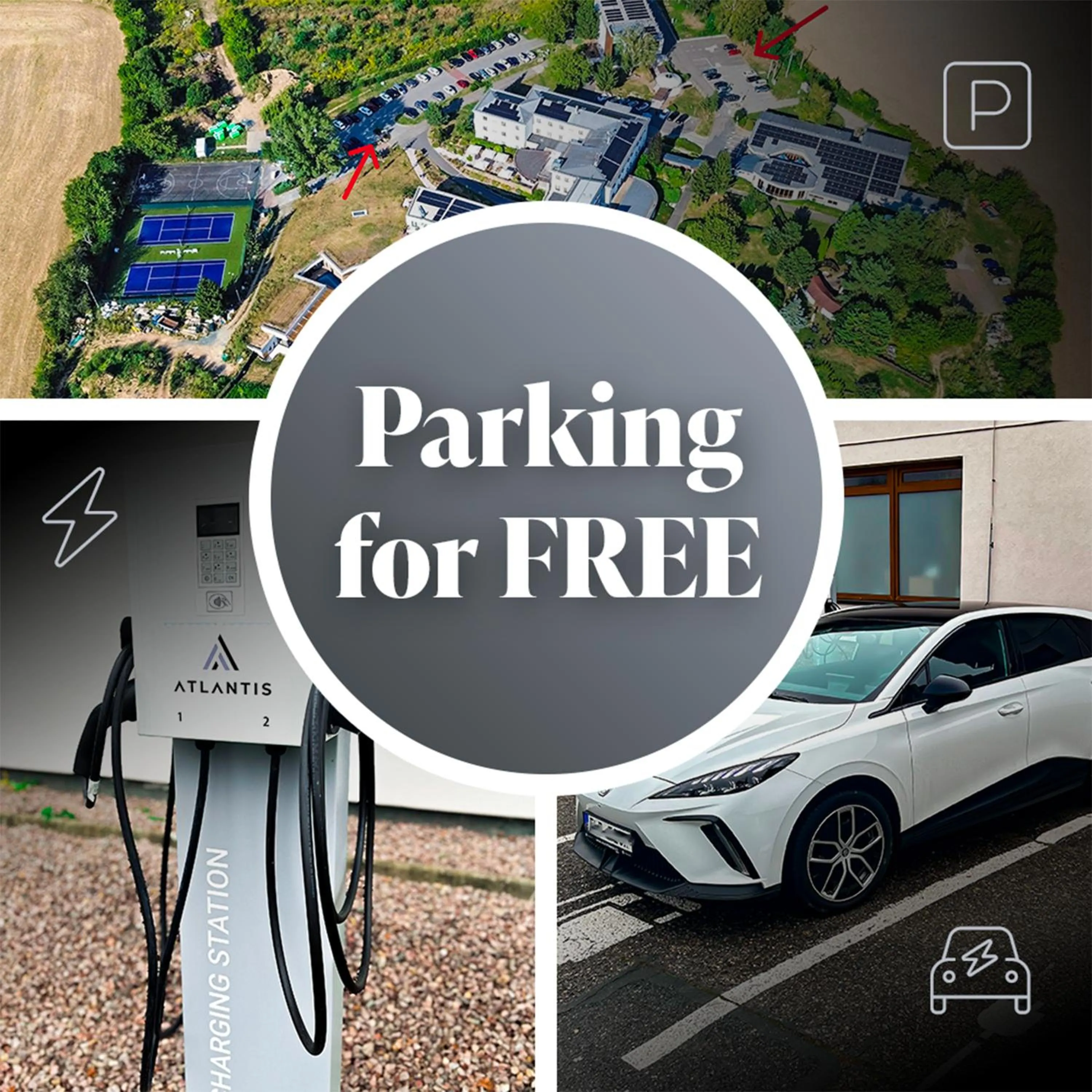 Parking in Hotel Atlantis