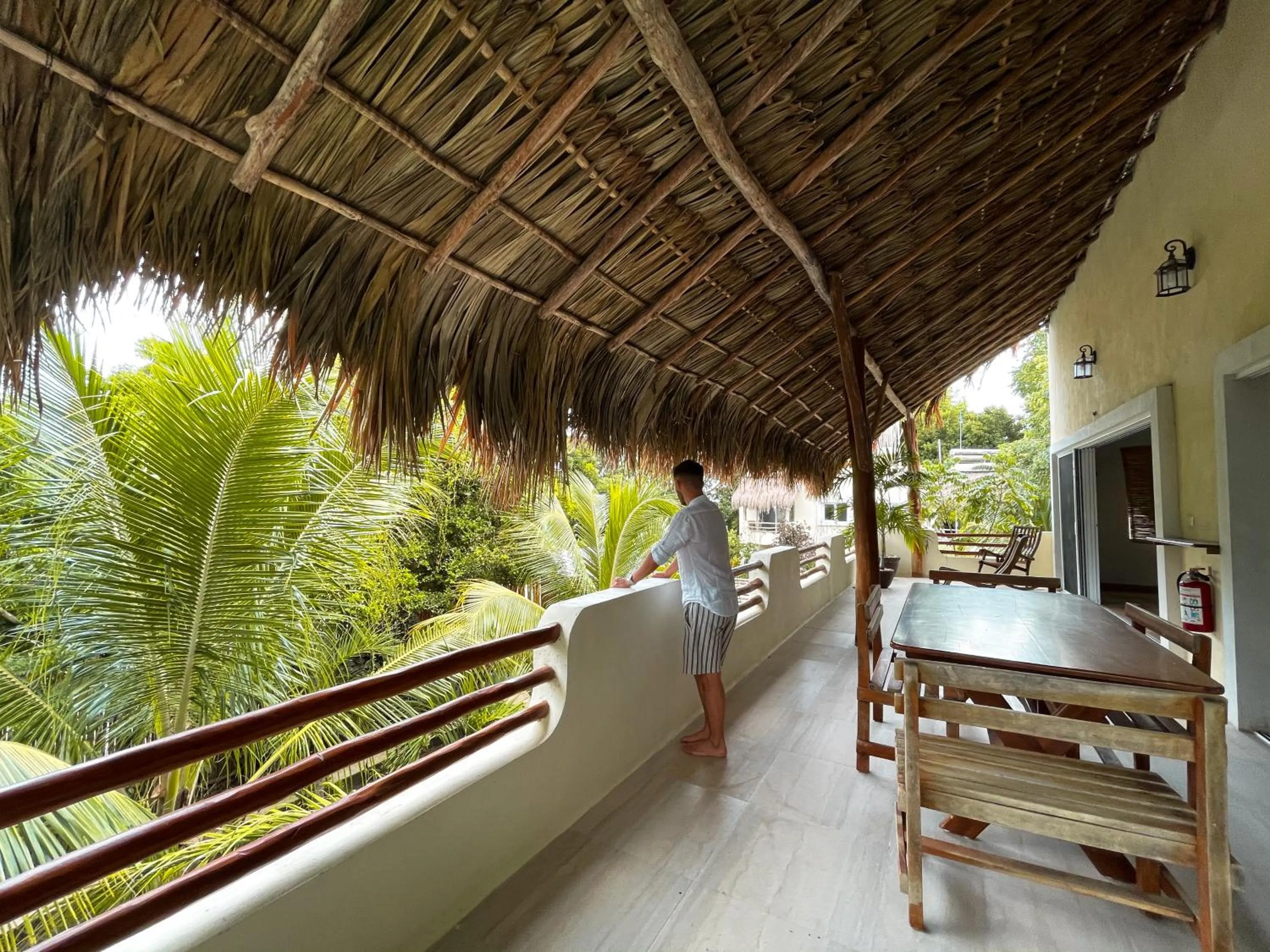 Balcony/Terrace in Hotel & Suites Oasis Bacalar