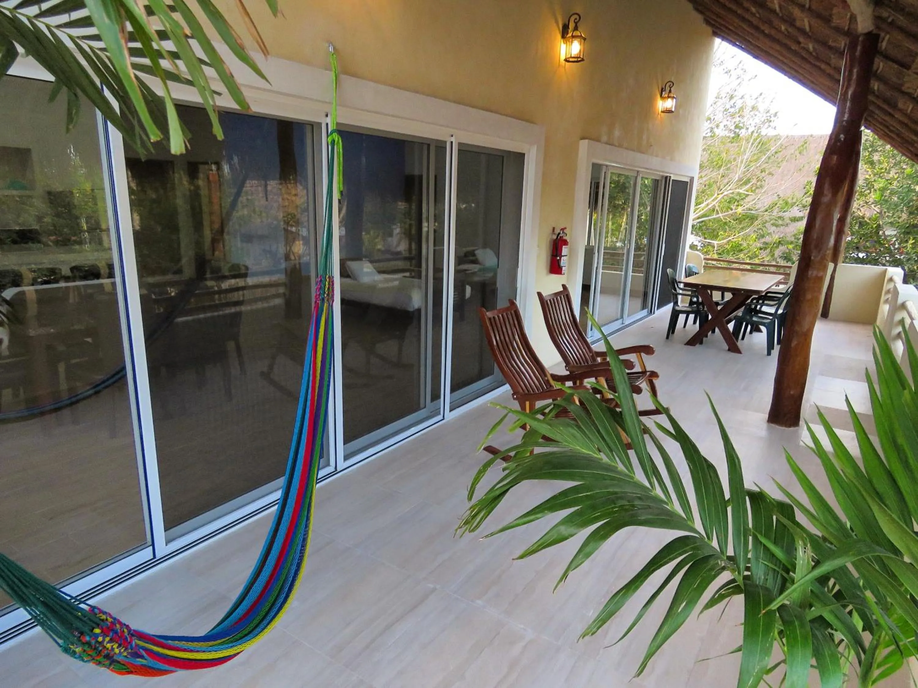 Balcony/Terrace in Hotel & Suites Oasis Bacalar