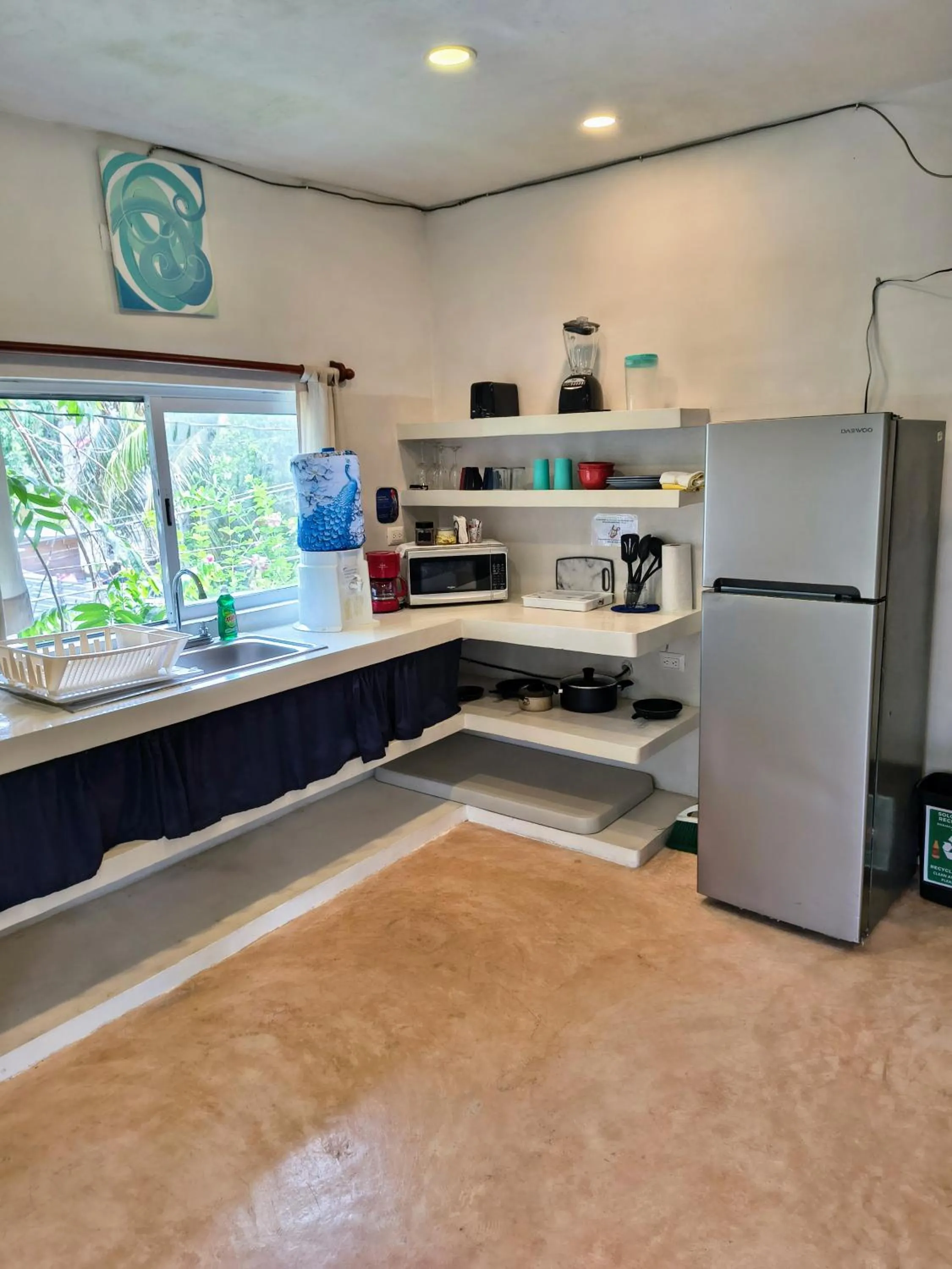 Kitchen or kitchenette in Hotel & Suites Oasis Bacalar