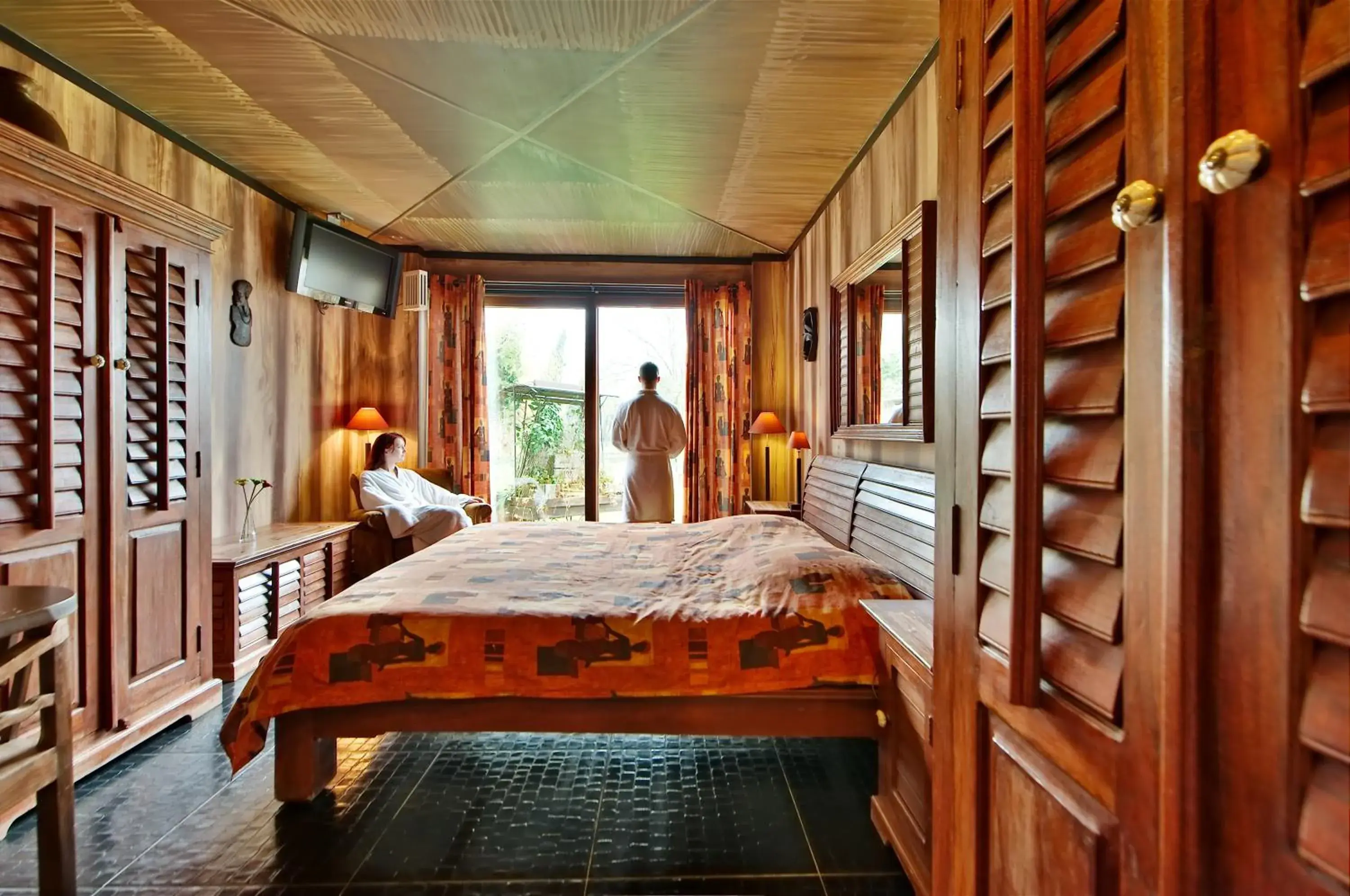 Deluxe Double African Room in Thermae Grimbergen Hotel Deluxe Double African Room in Thermae Grimbergen Hotel