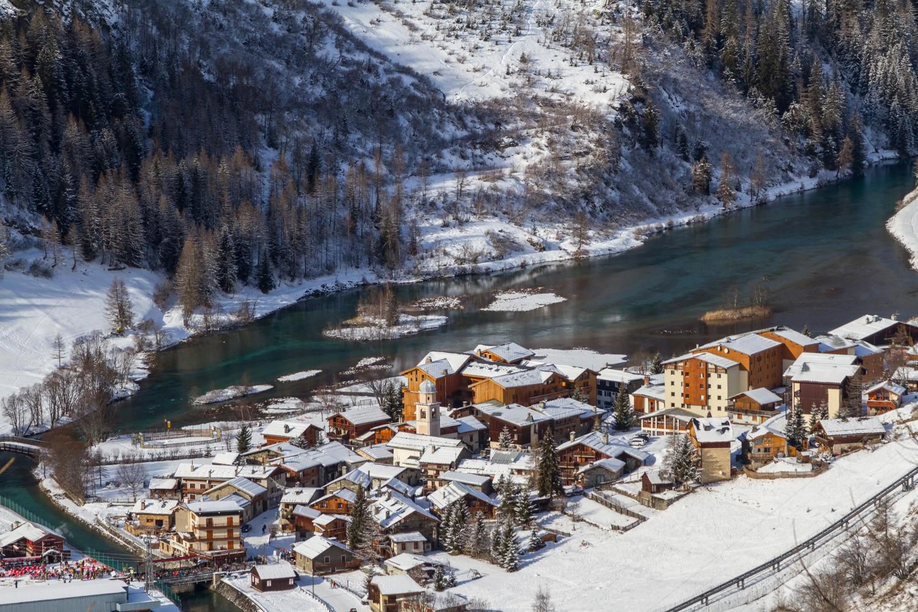 Bird's eye view in Hôtel Club MMV Les Brévières